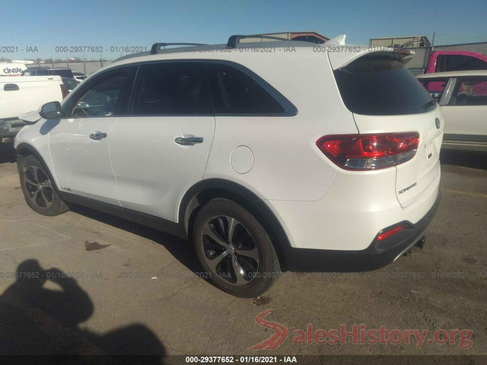 5XYPHDA59HG299082 2017 KIA SORENTO