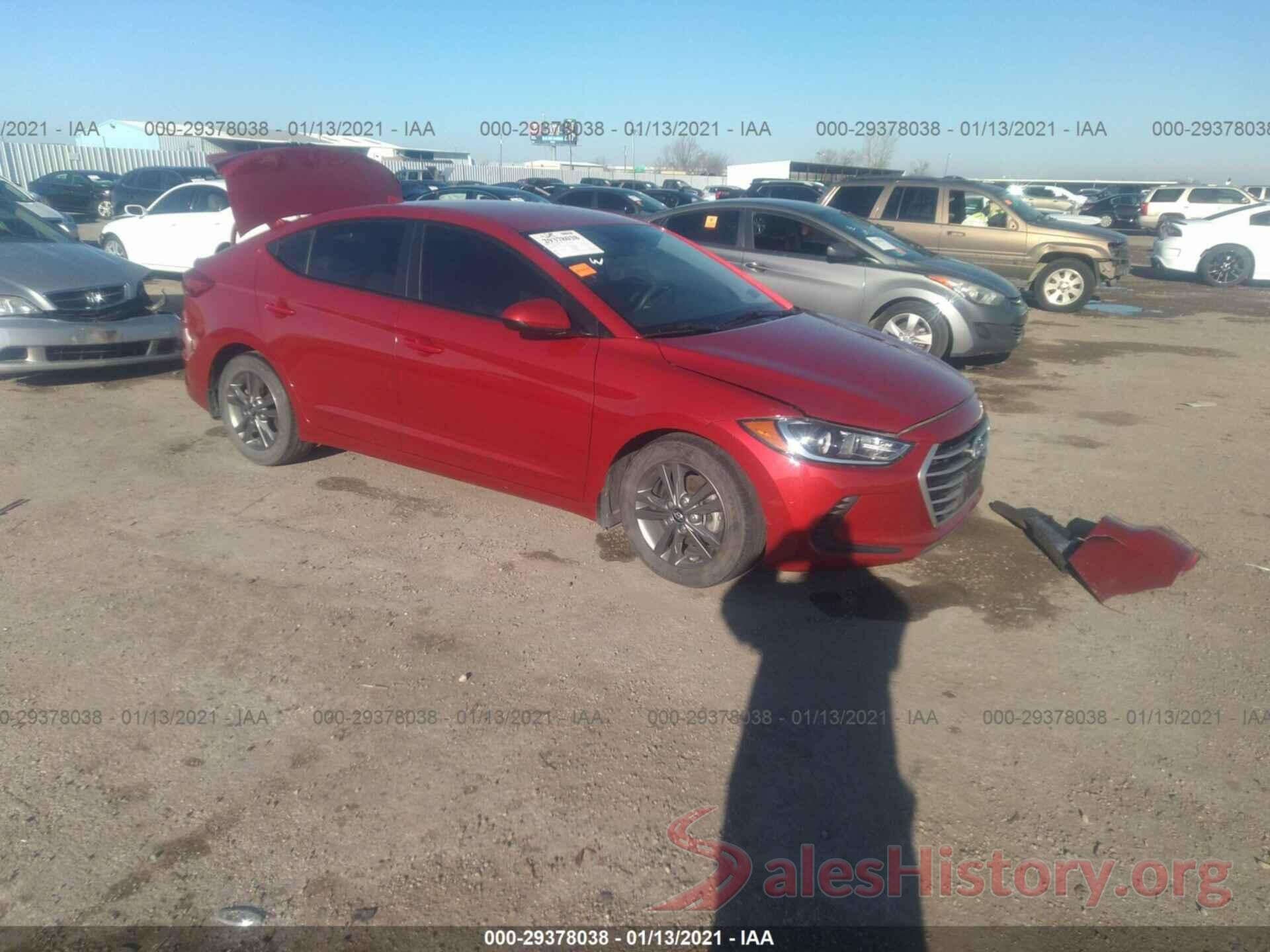 5NPD84LF5JH373752 2018 HYUNDAI ELANTRA