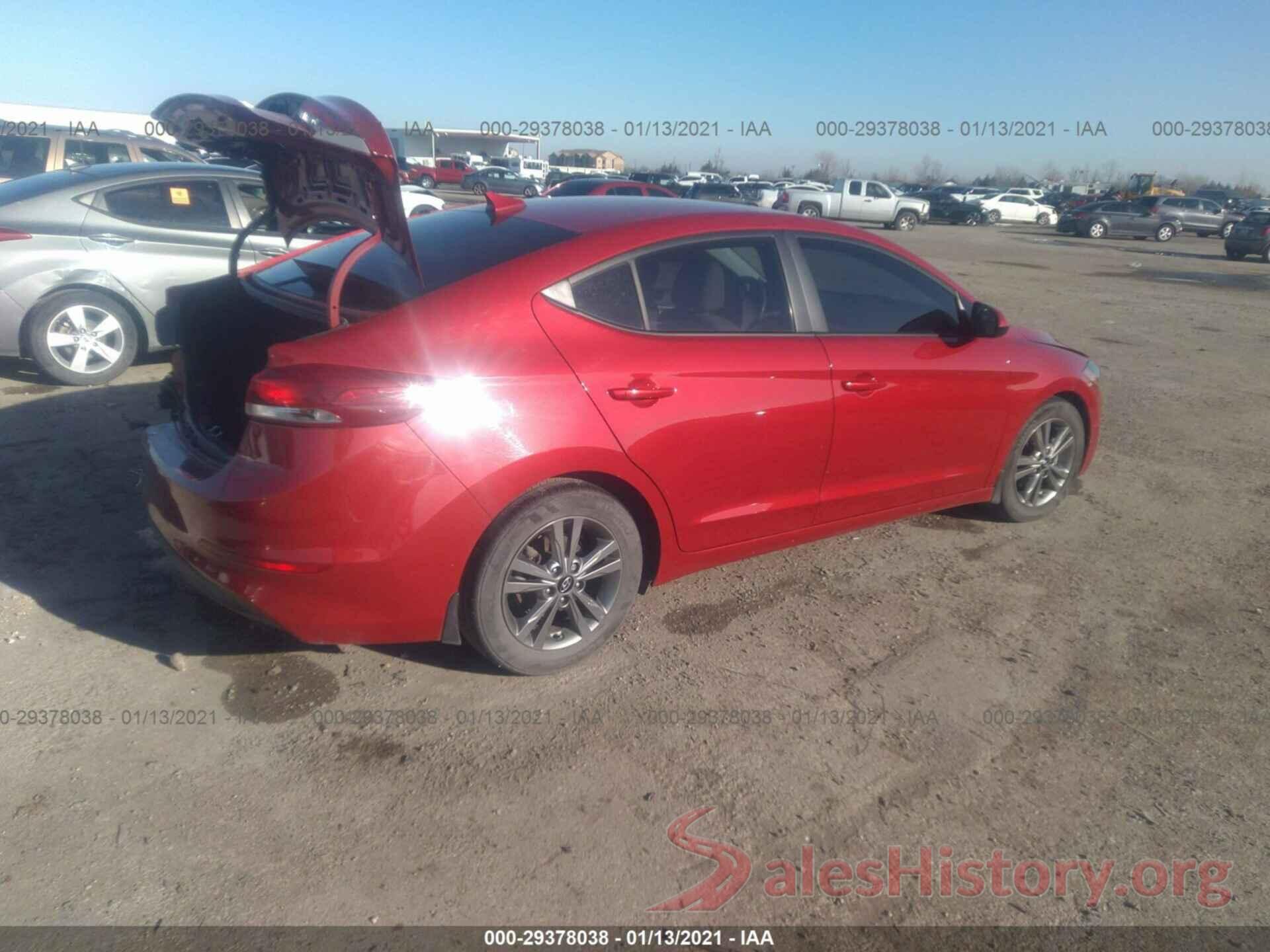 5NPD84LF5JH373752 2018 HYUNDAI ELANTRA