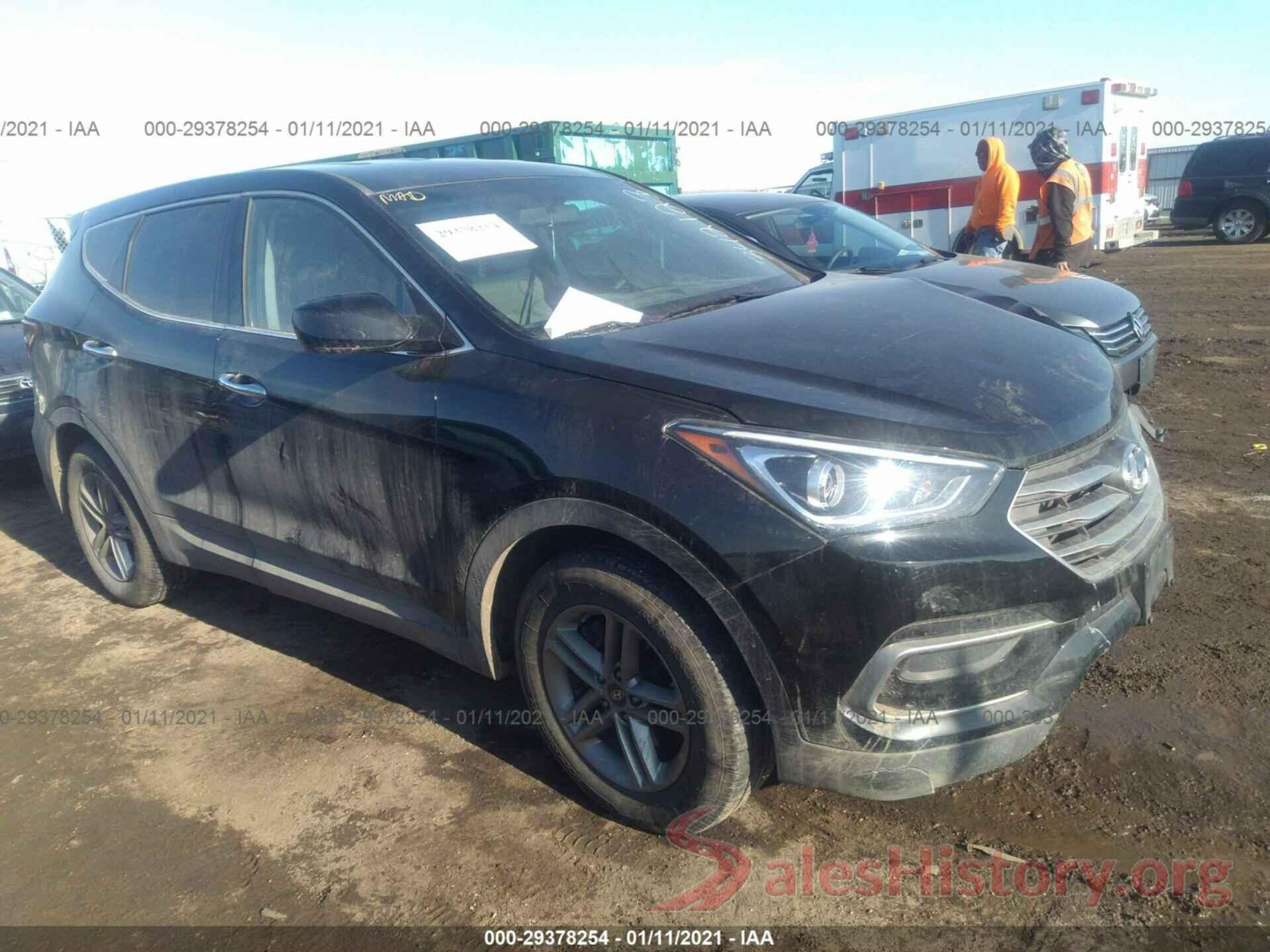 5NMZTDLB6HH045412 2017 HYUNDAI SANTA FE SPORT