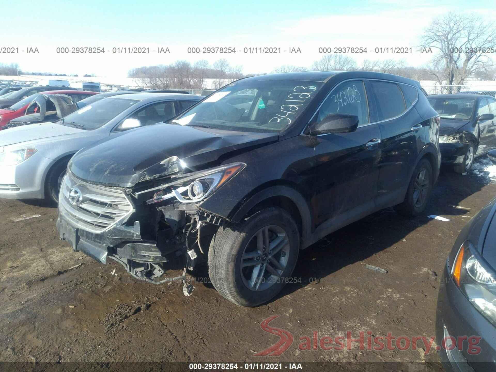 5NMZTDLB6HH045412 2017 HYUNDAI SANTA FE SPORT