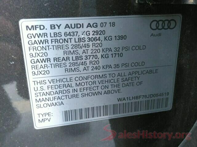 WA1LHBF79JD054519 2018 AUDI Q7