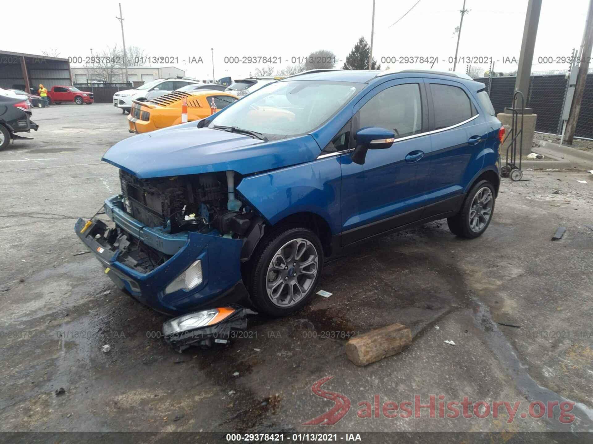 MAJ6S3KL6KC288742 2019 FORD ECOSPORT