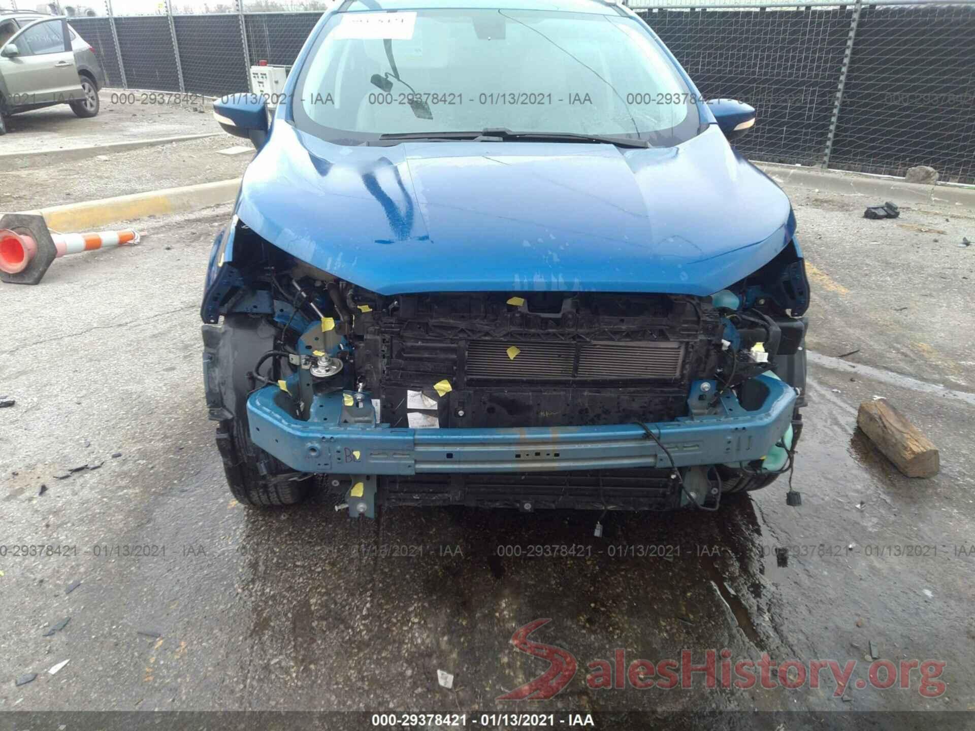 MAJ6S3KL6KC288742 2019 FORD ECOSPORT