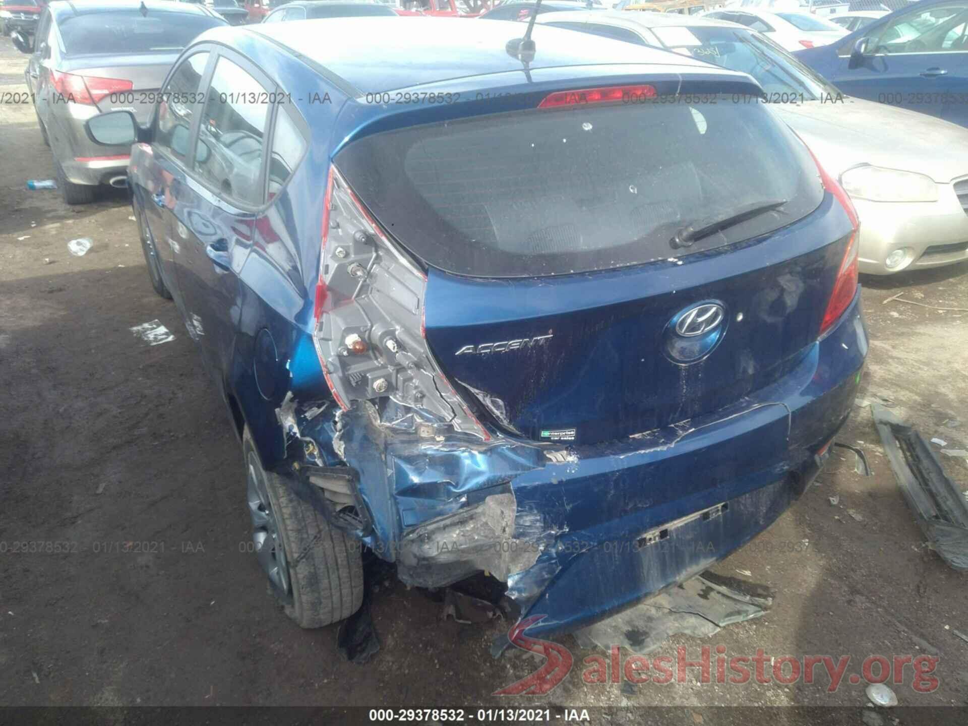 KMHCT5AE6HU301416 2017 HYUNDAI ACCENT