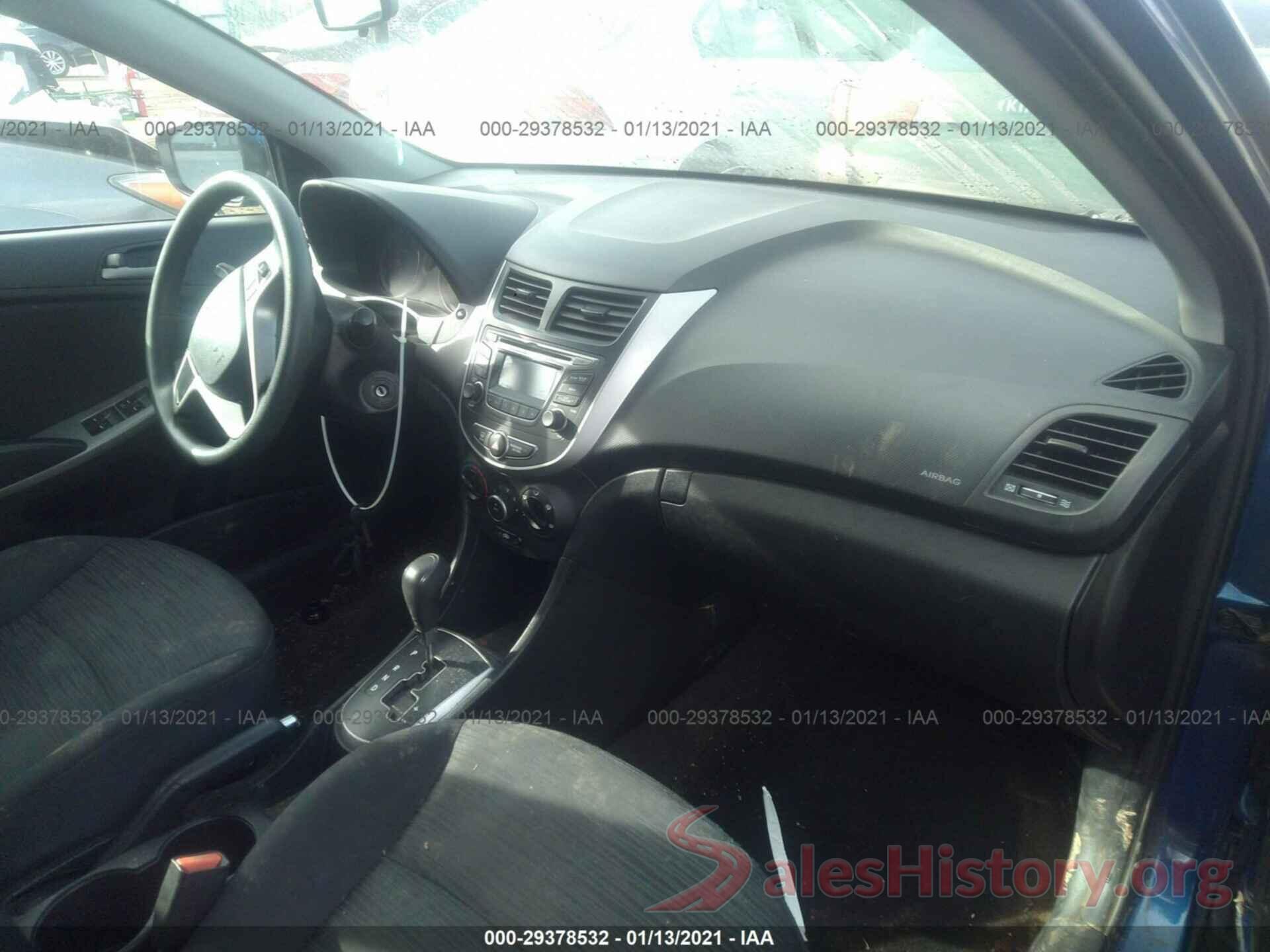 KMHCT5AE6HU301416 2017 HYUNDAI ACCENT