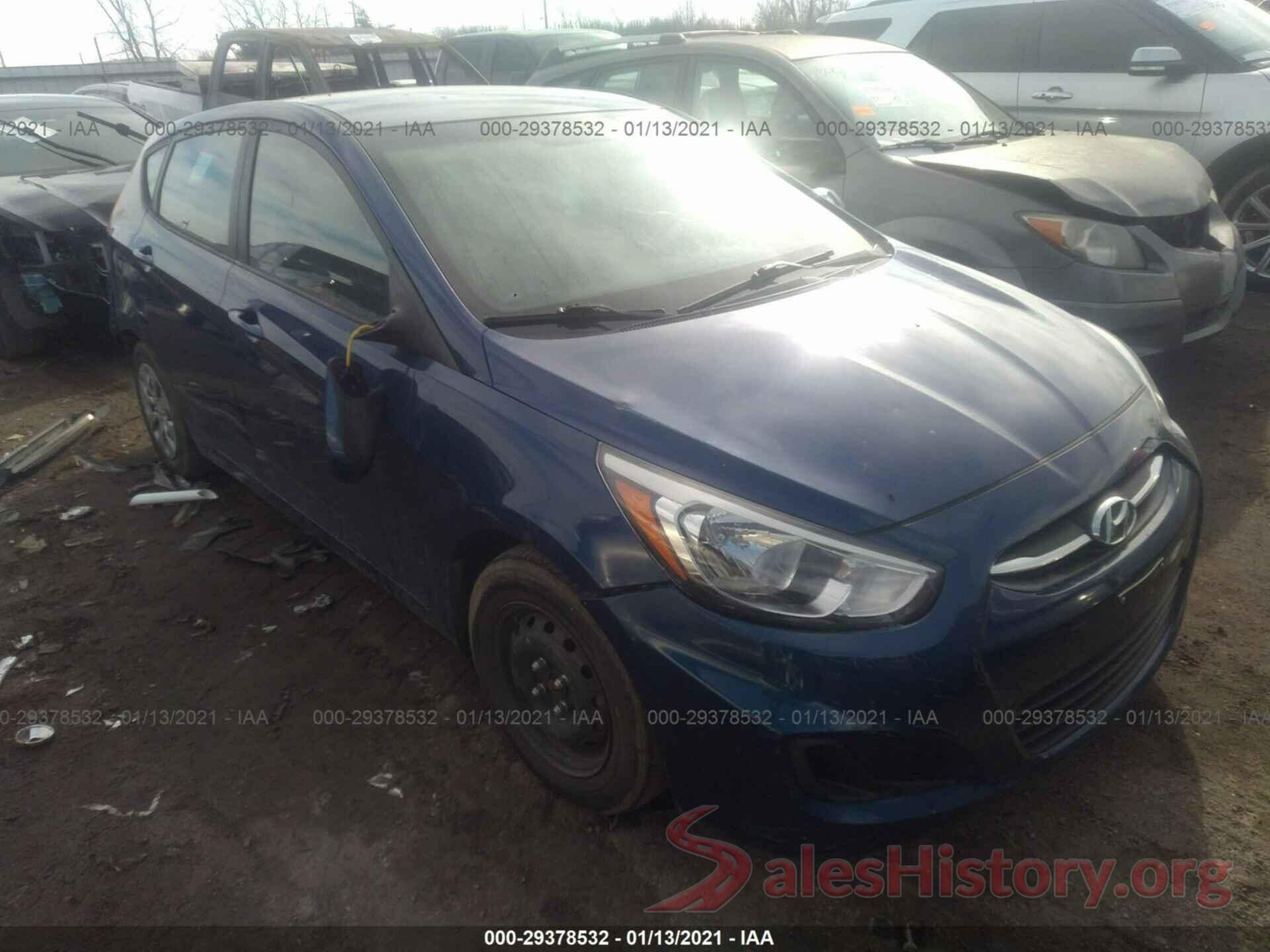 KMHCT5AE6HU301416 2017 HYUNDAI ACCENT