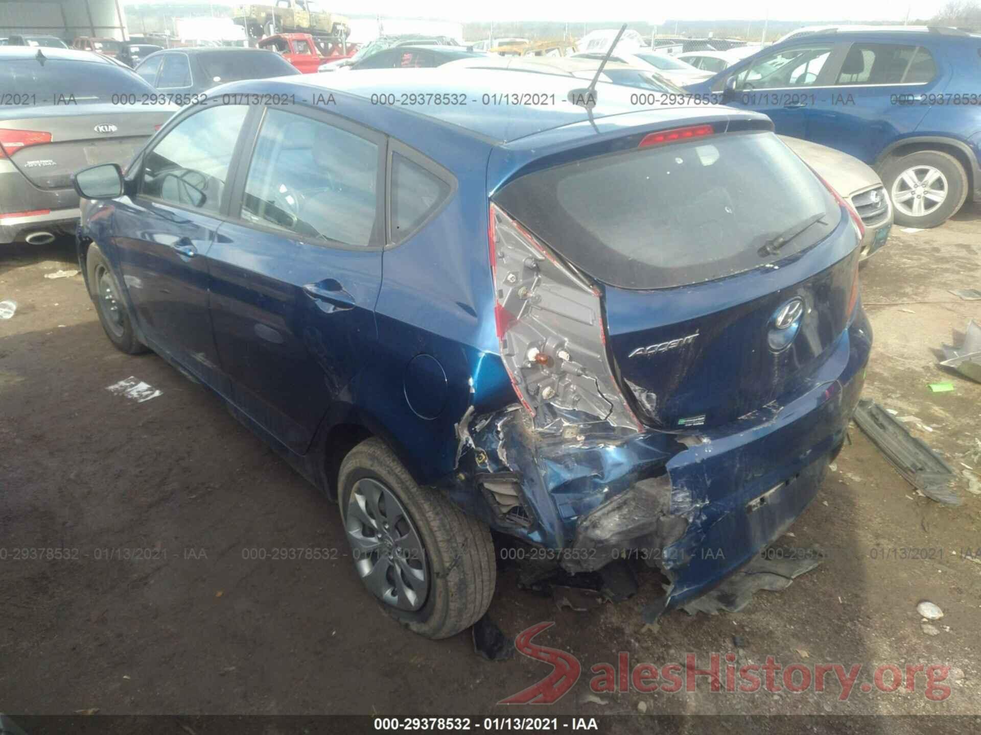 KMHCT5AE6HU301416 2017 HYUNDAI ACCENT