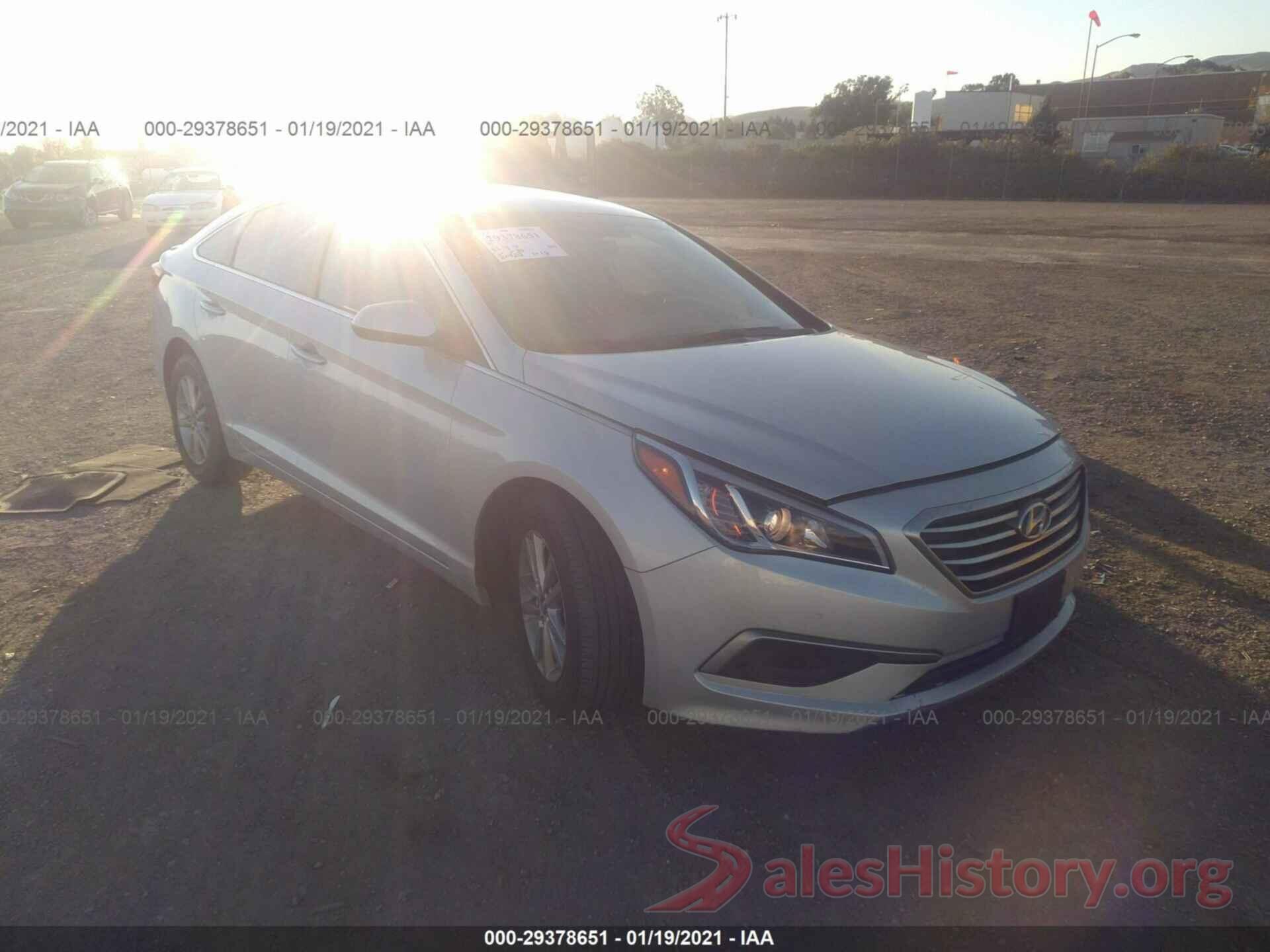 5NPE24AF5HH587885 2017 HYUNDAI SONATA