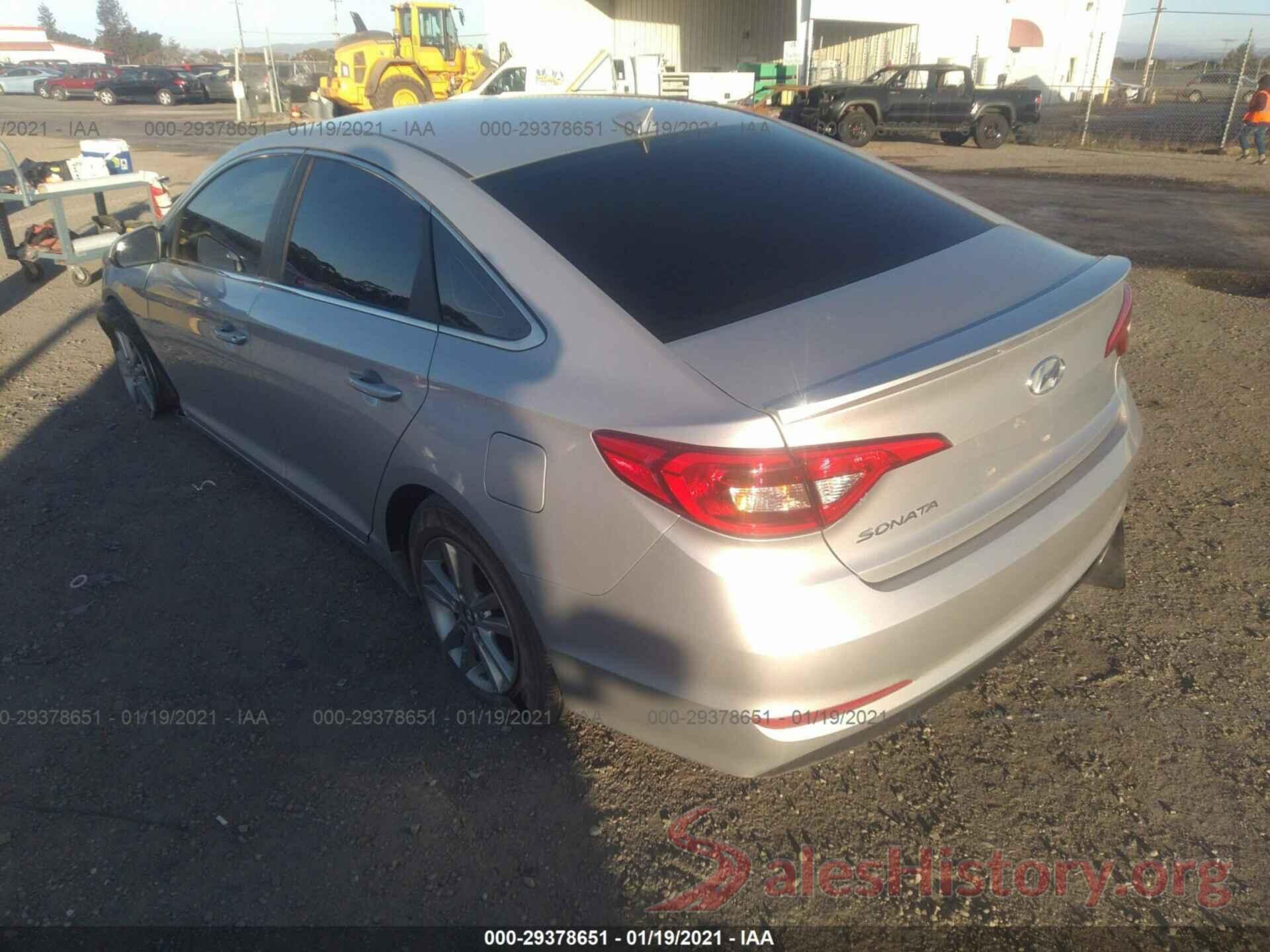 5NPE24AF5HH587885 2017 HYUNDAI SONATA