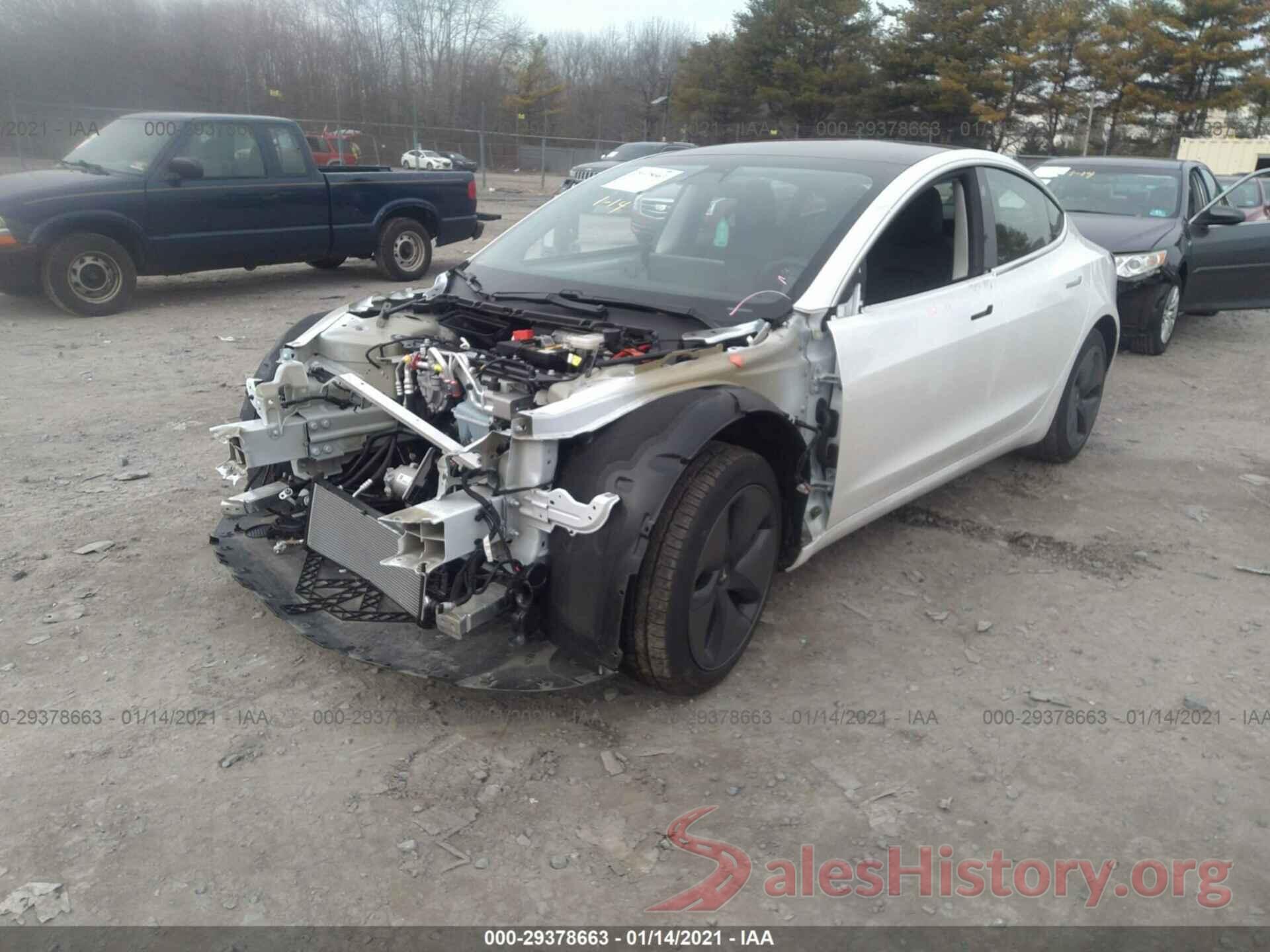 5YJ3E1EB2LF637797 2020 TESLA MODEL 3