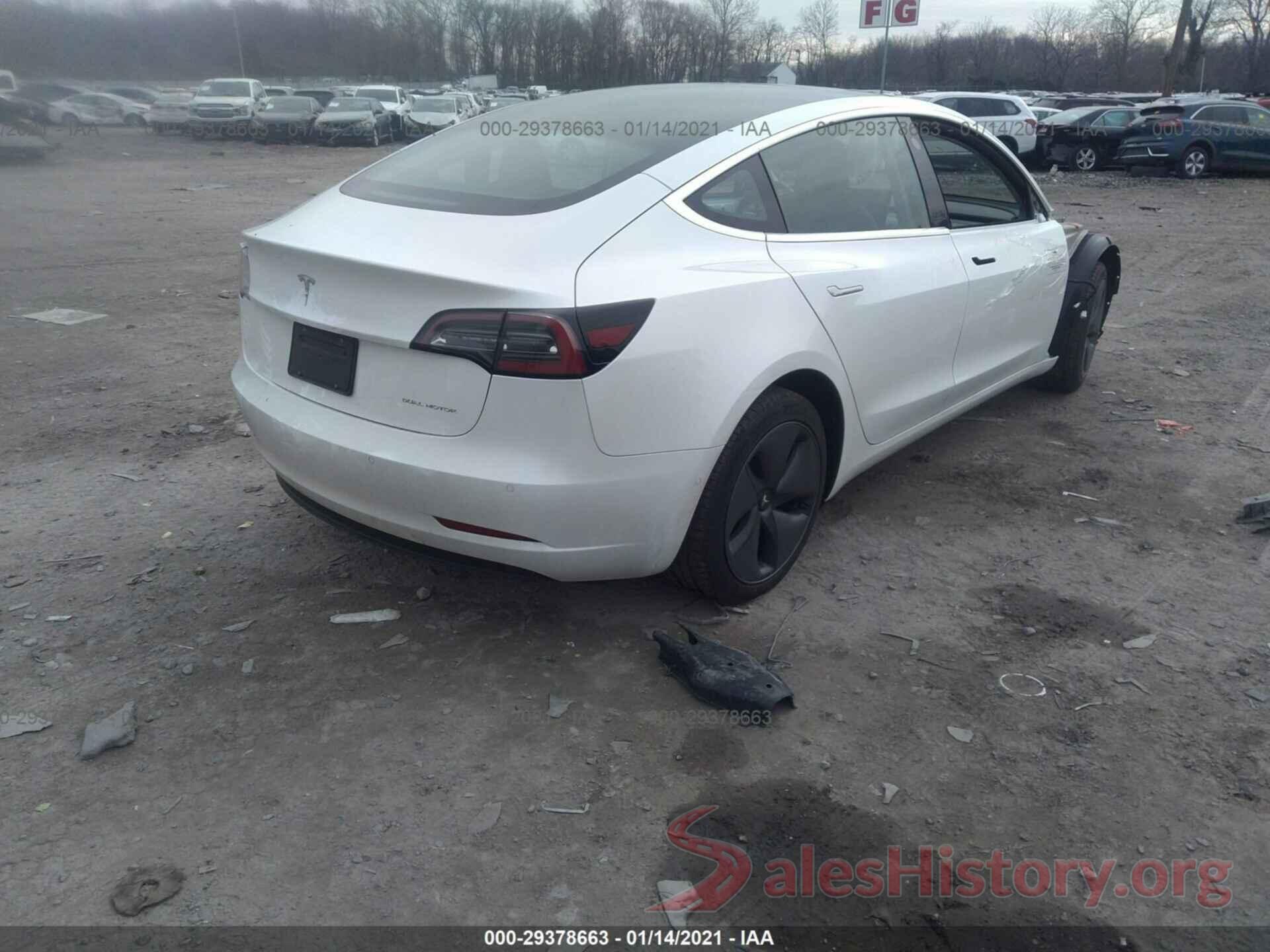 5YJ3E1EB2LF637797 2020 TESLA MODEL 3