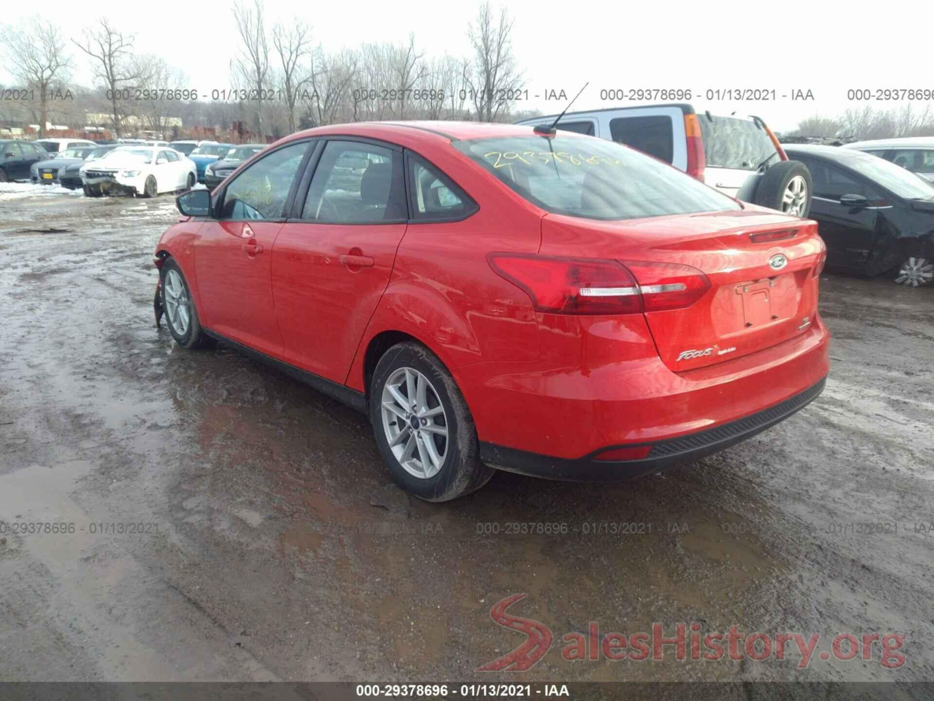 1FADP3F21GL301527 2016 FORD FOCUS