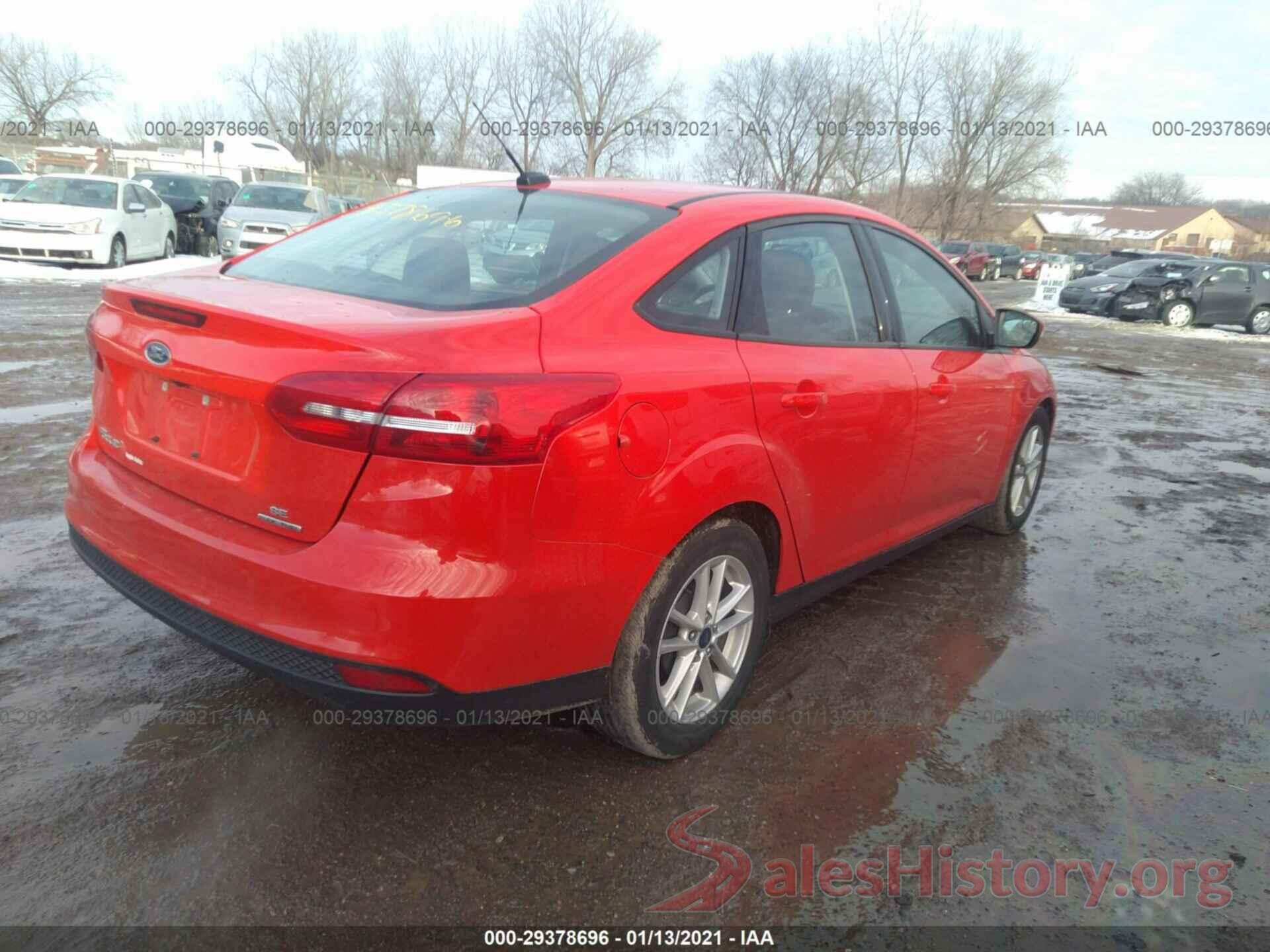 1FADP3F21GL301527 2016 FORD FOCUS