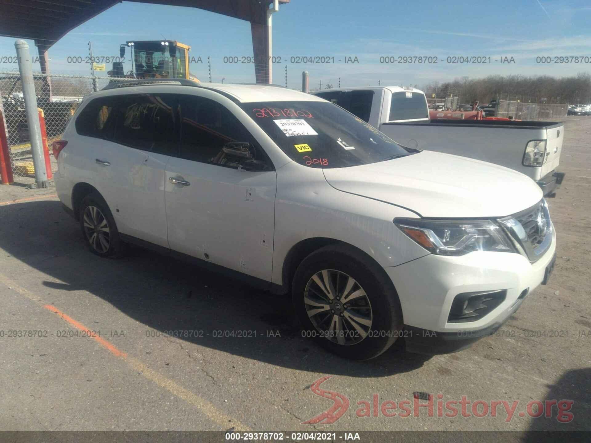 5N1DR2MM7JC653890 2018 NISSAN PATHFINDER