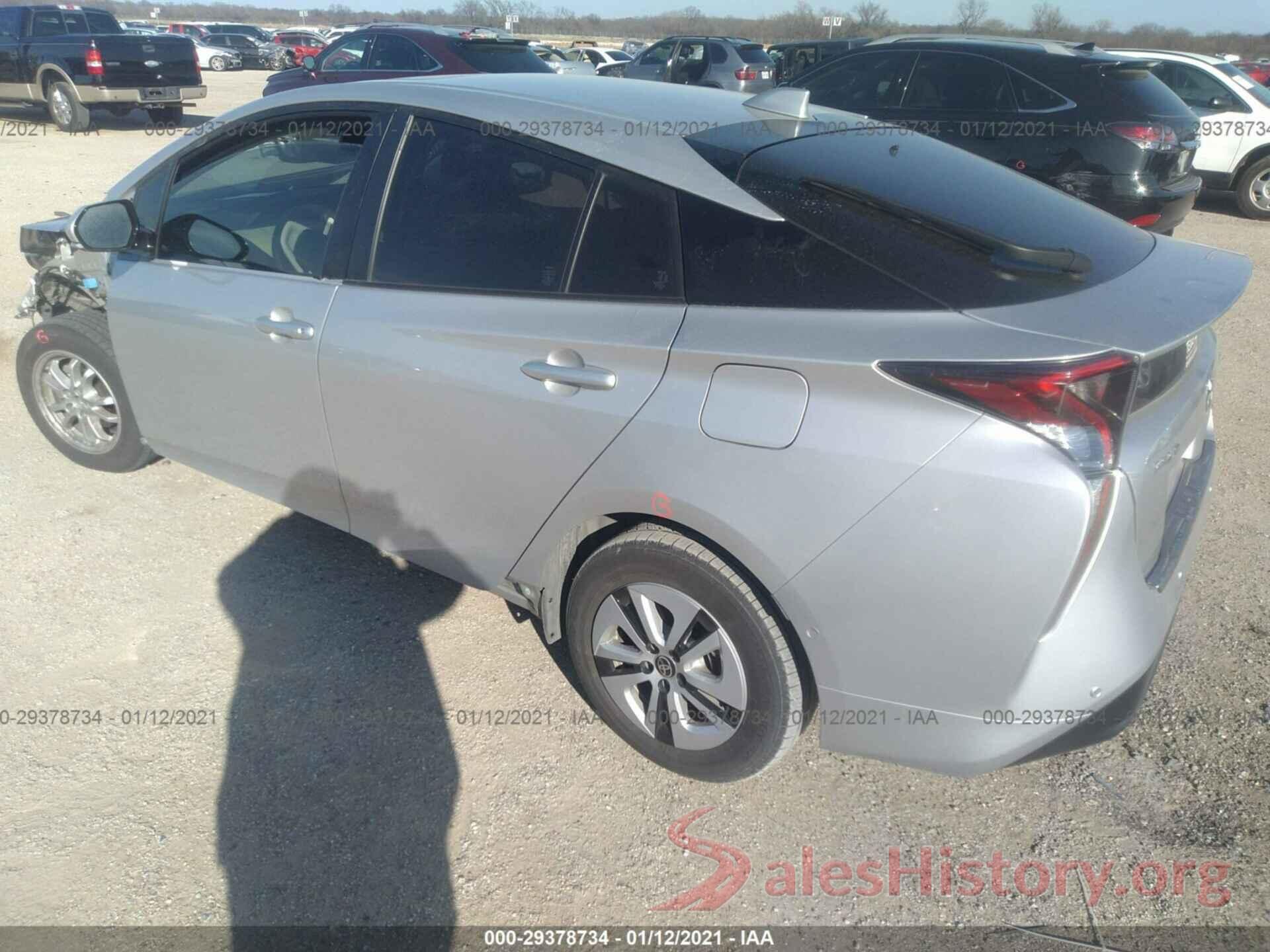 JTDKARFU5J3554767 2018 TOYOTA PRIUS