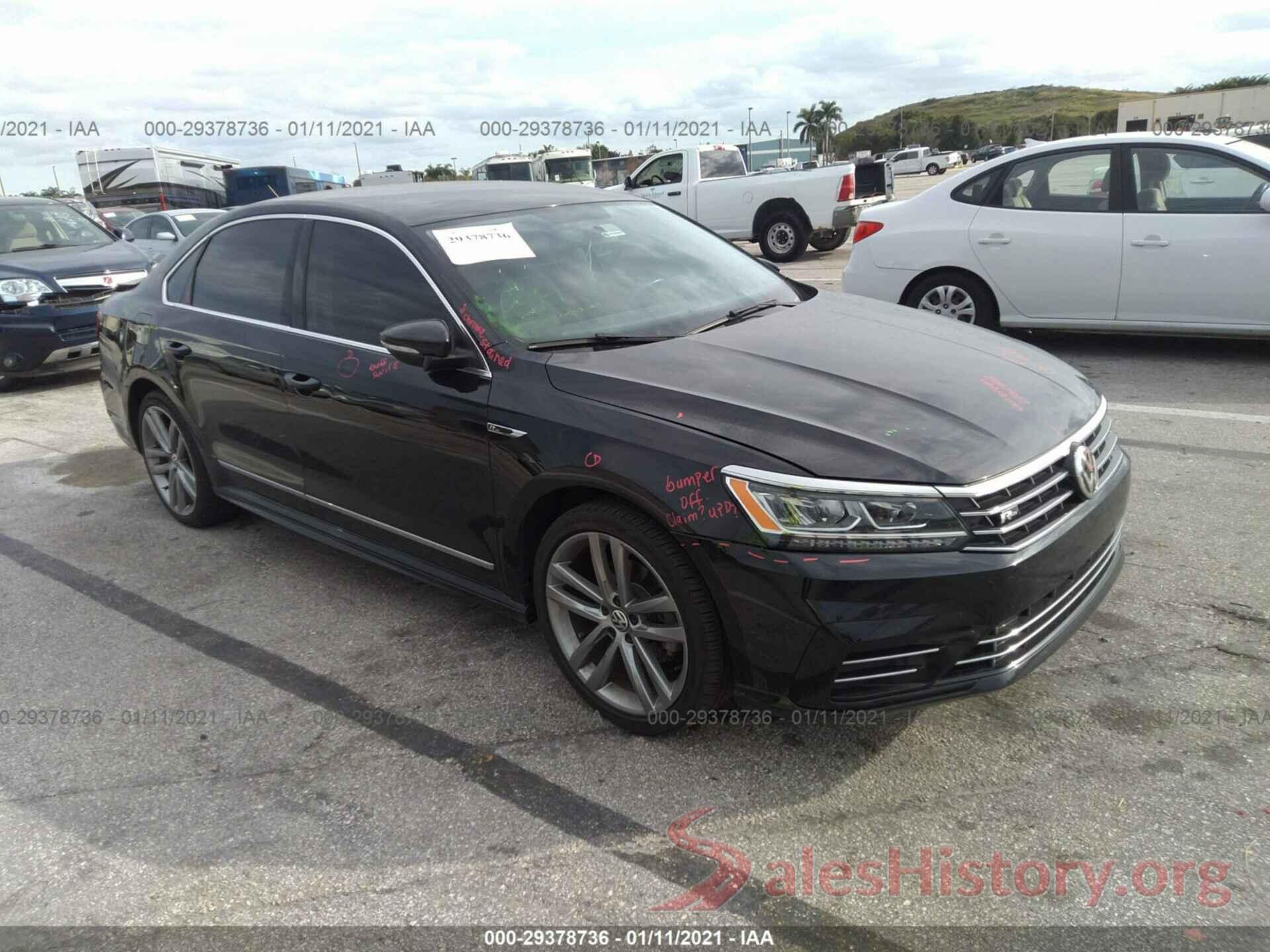 1VWDT7A3XHC067688 2017 VOLKSWAGEN PASSAT