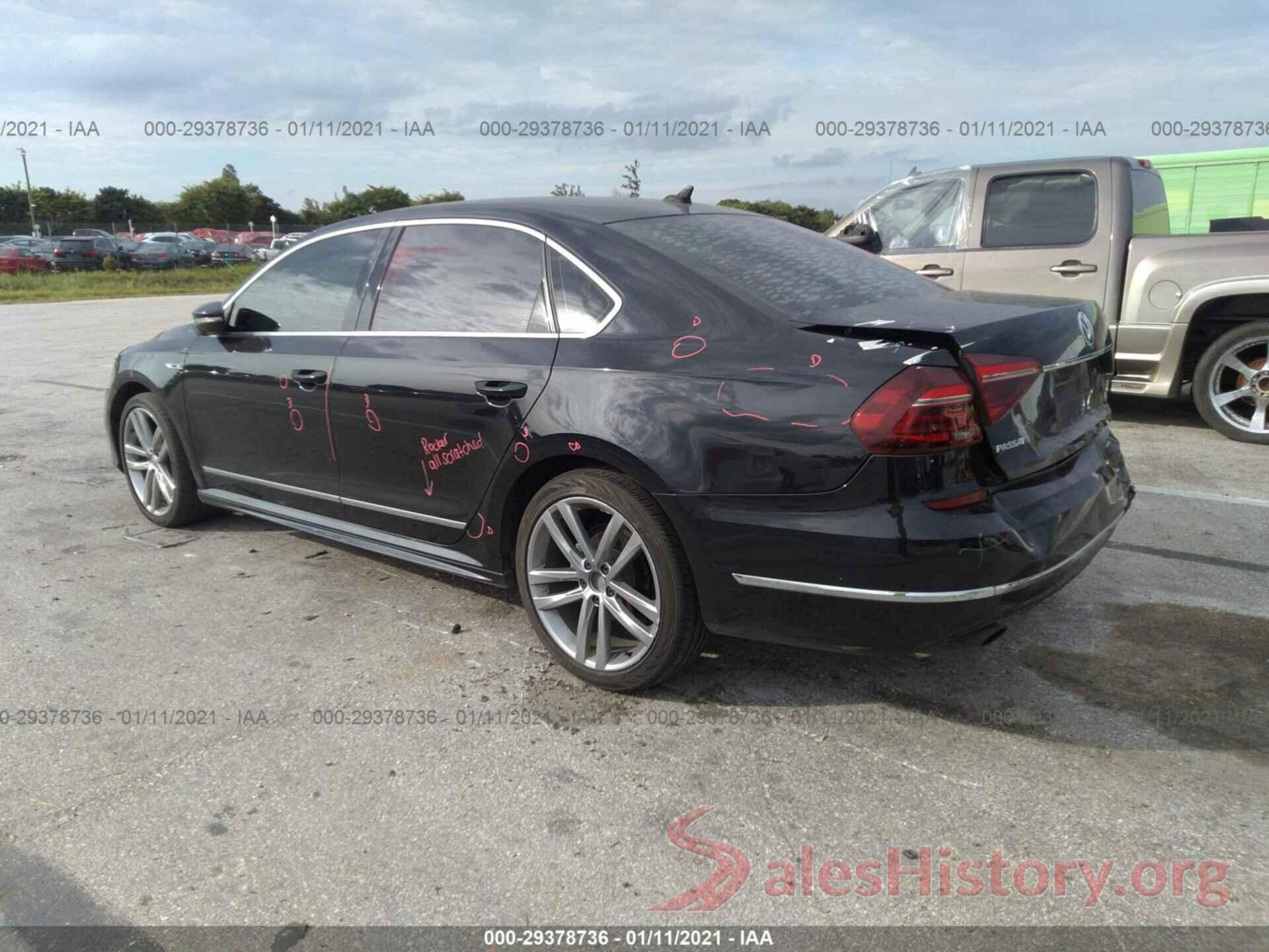 1VWDT7A3XHC067688 2017 VOLKSWAGEN PASSAT