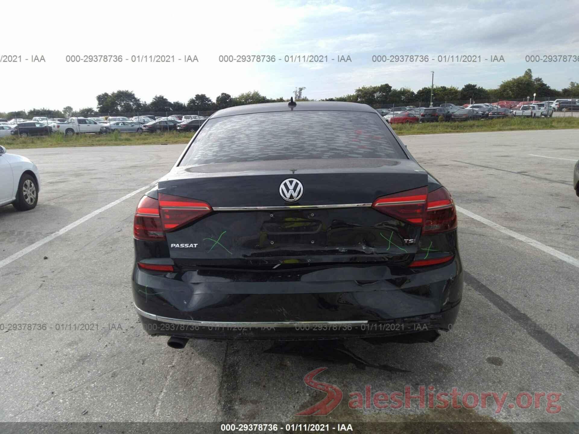 1VWDT7A3XHC067688 2017 VOLKSWAGEN PASSAT