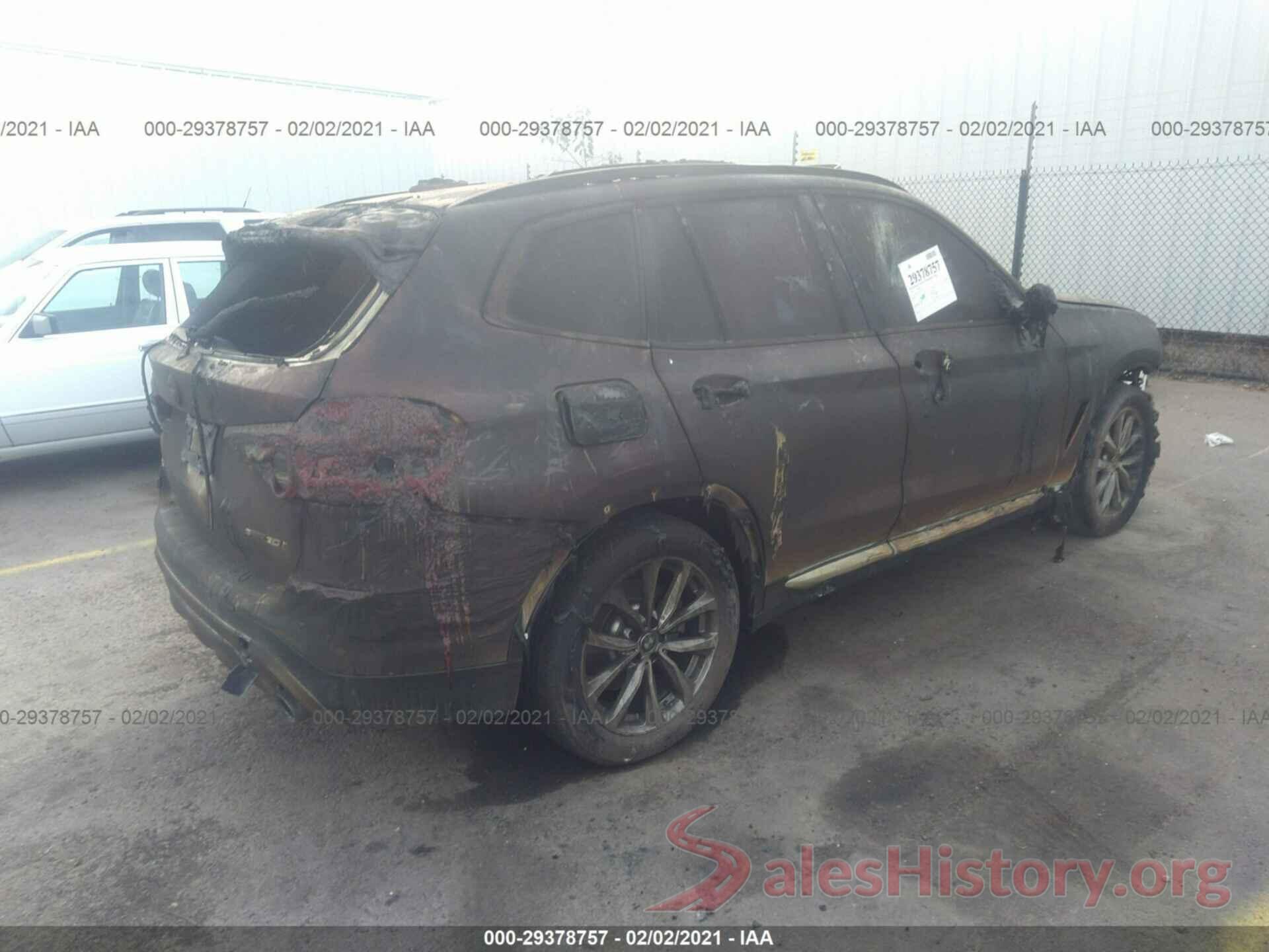 5UXTR7C59KLR44673 2019 BMW X3