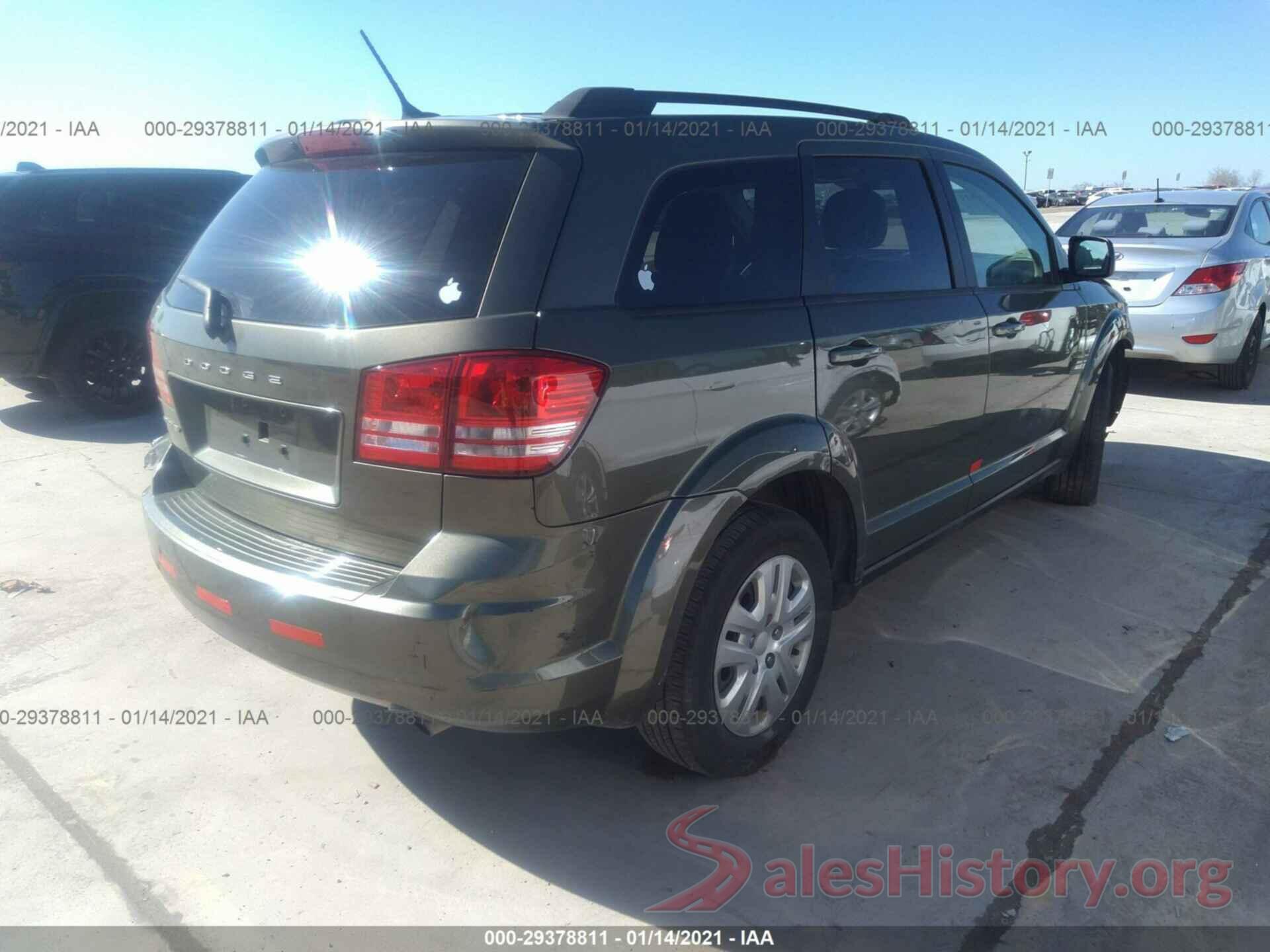 3C4PDCAB8HT564384 2017 DODGE JOURNEY