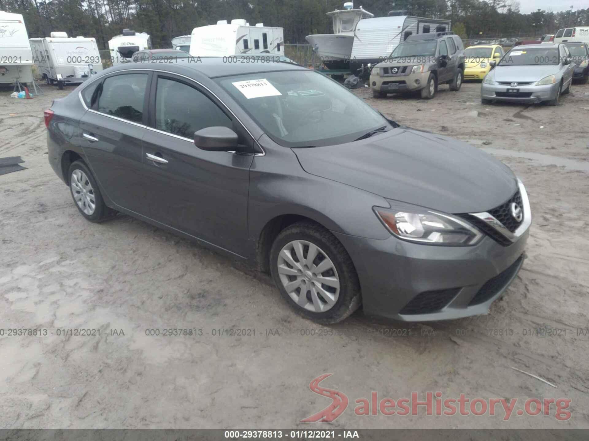 3N1AB7AP7KY261687 2019 NISSAN SENTRA