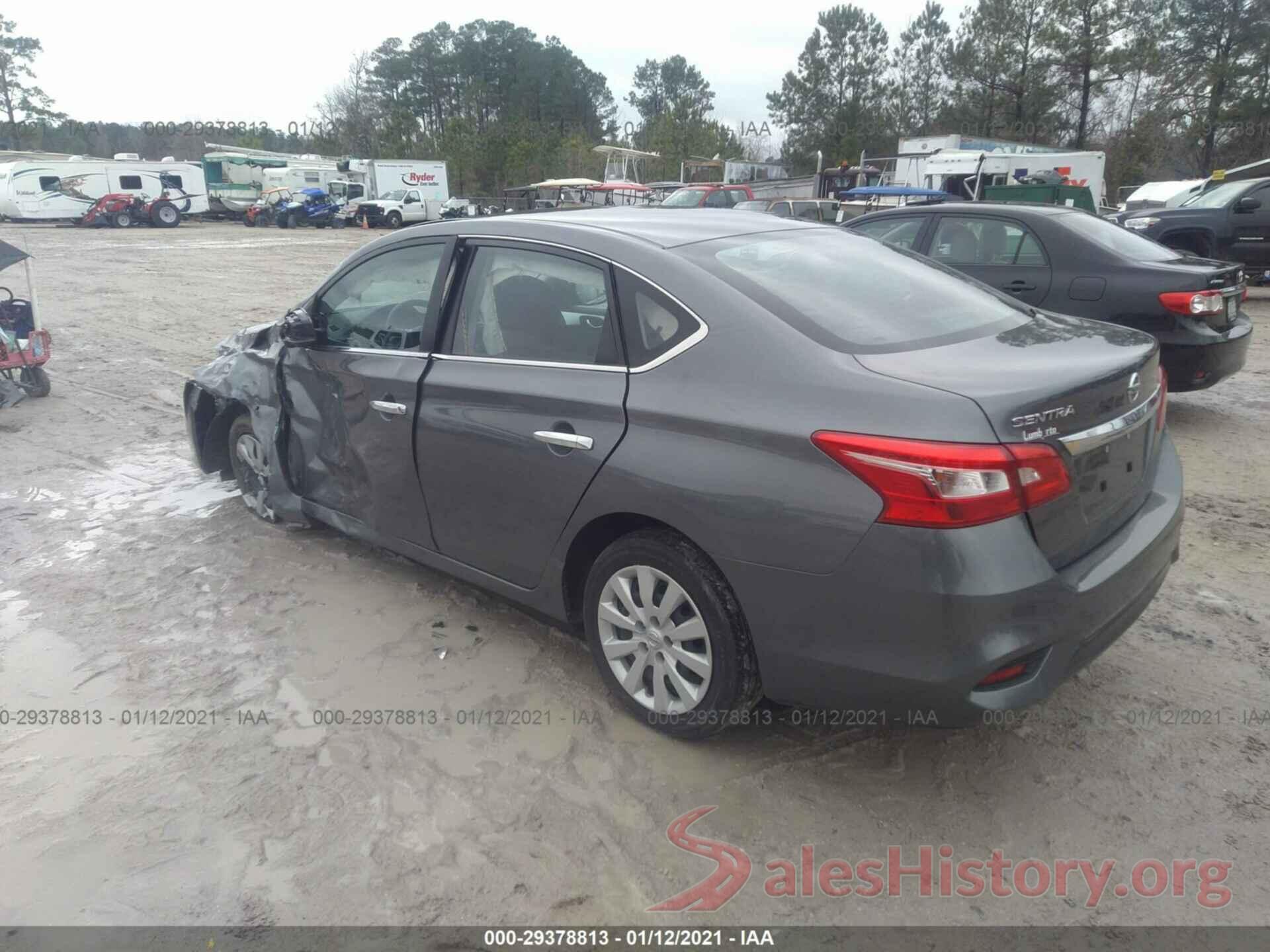 3N1AB7AP7KY261687 2019 NISSAN SENTRA