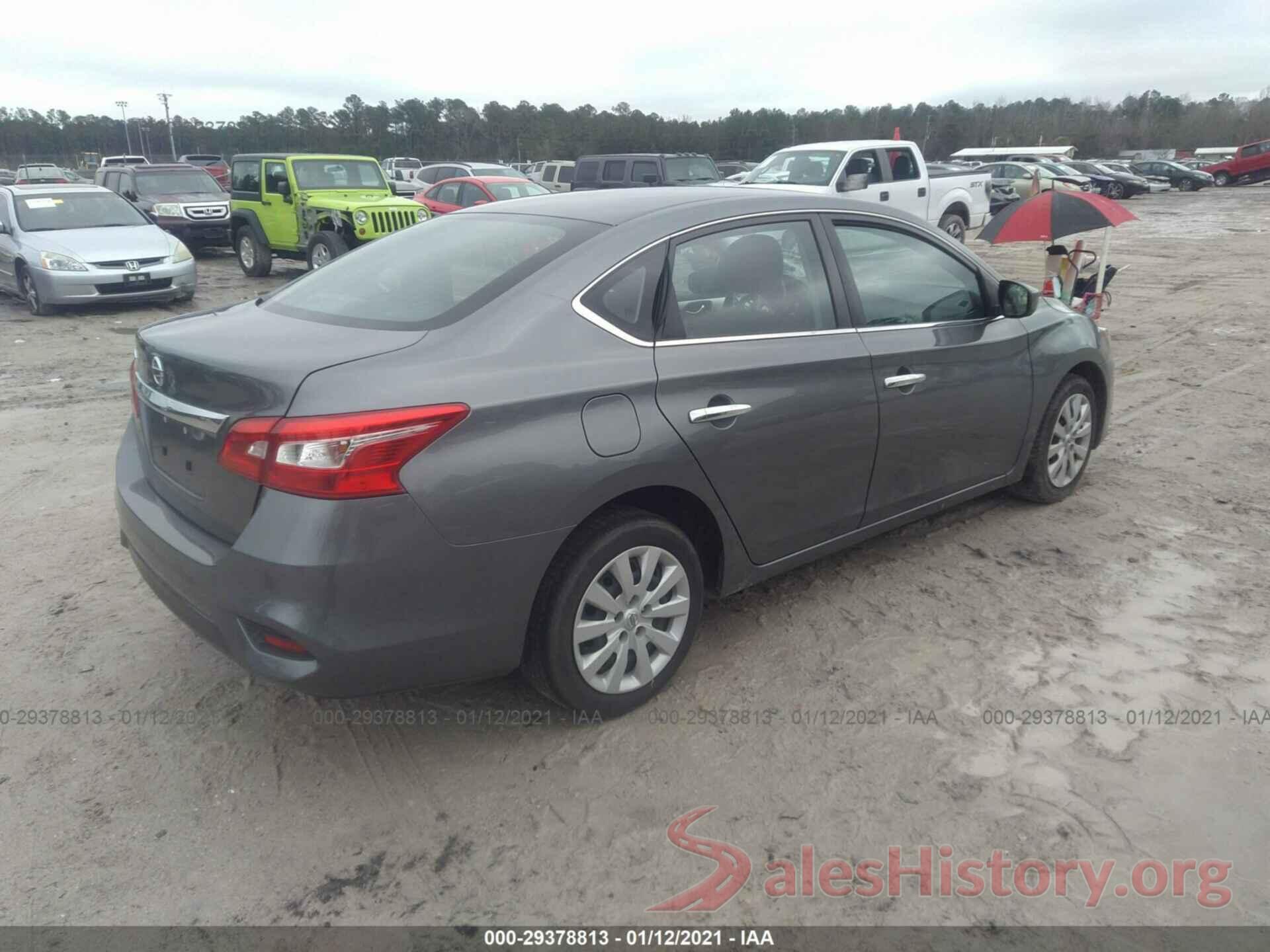 3N1AB7AP7KY261687 2019 NISSAN SENTRA