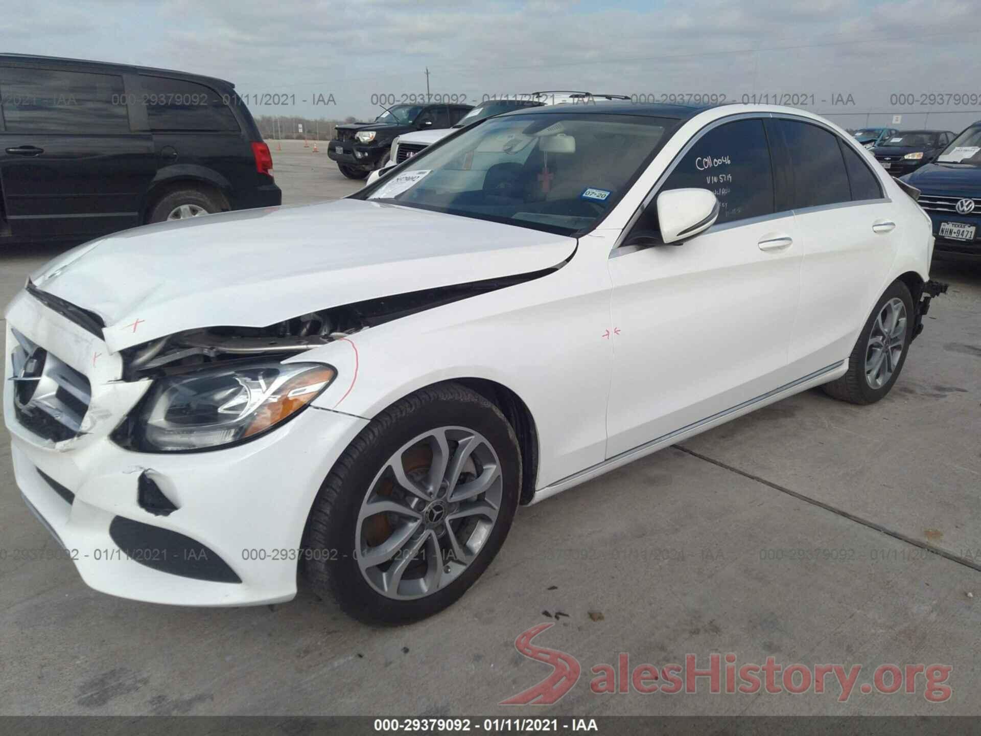 55SWF4JB5JU275719 2018 MERCEDES-BENZ C-CLASS