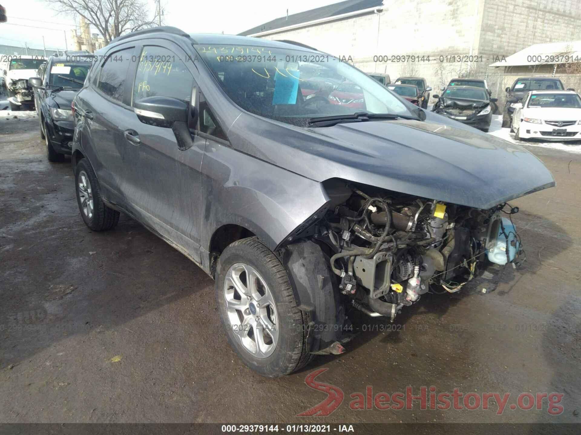 MAJ3S2GE0KC252150 2019 FORD ECOSPORT