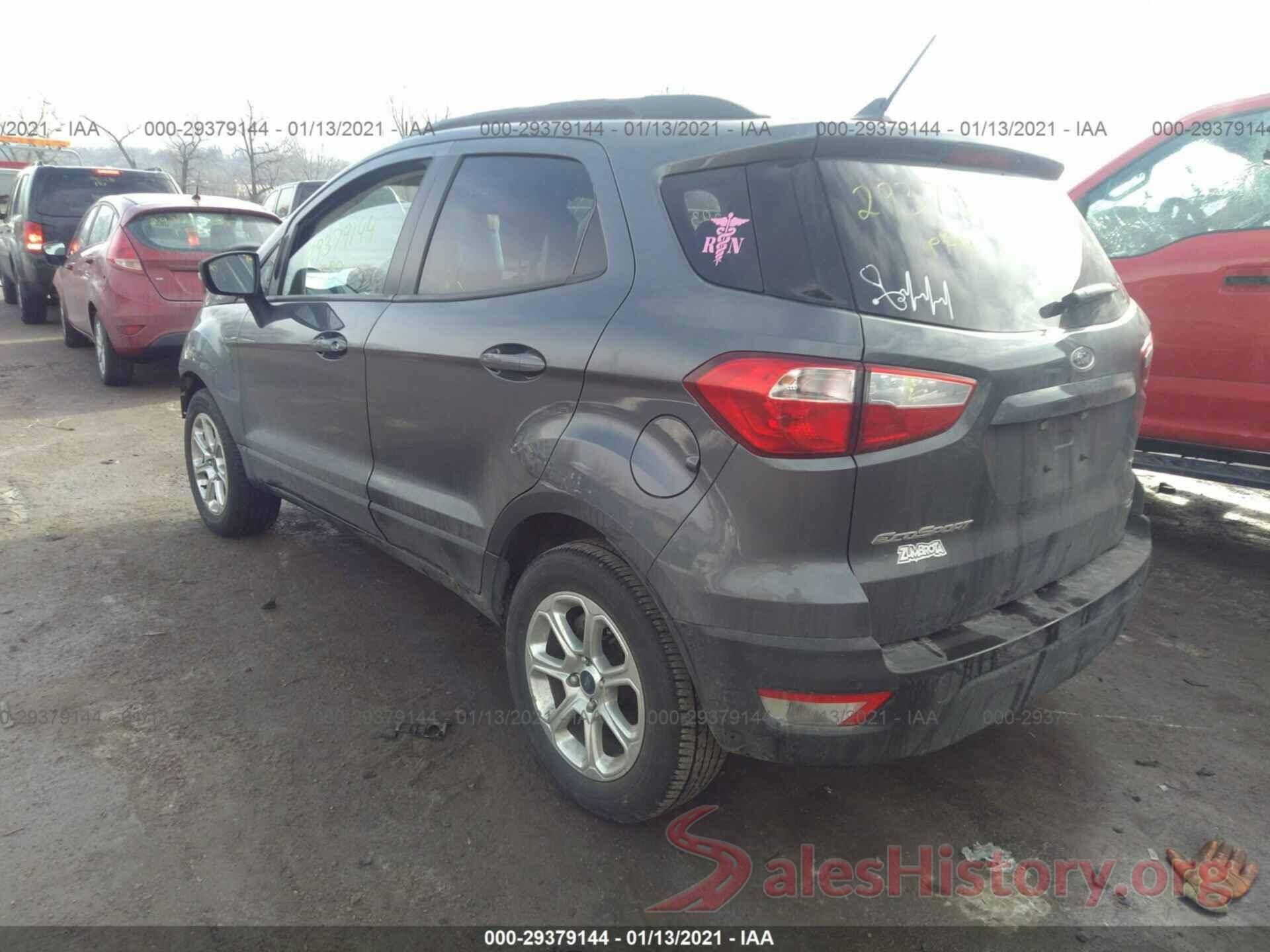 MAJ3S2GE0KC252150 2019 FORD ECOSPORT