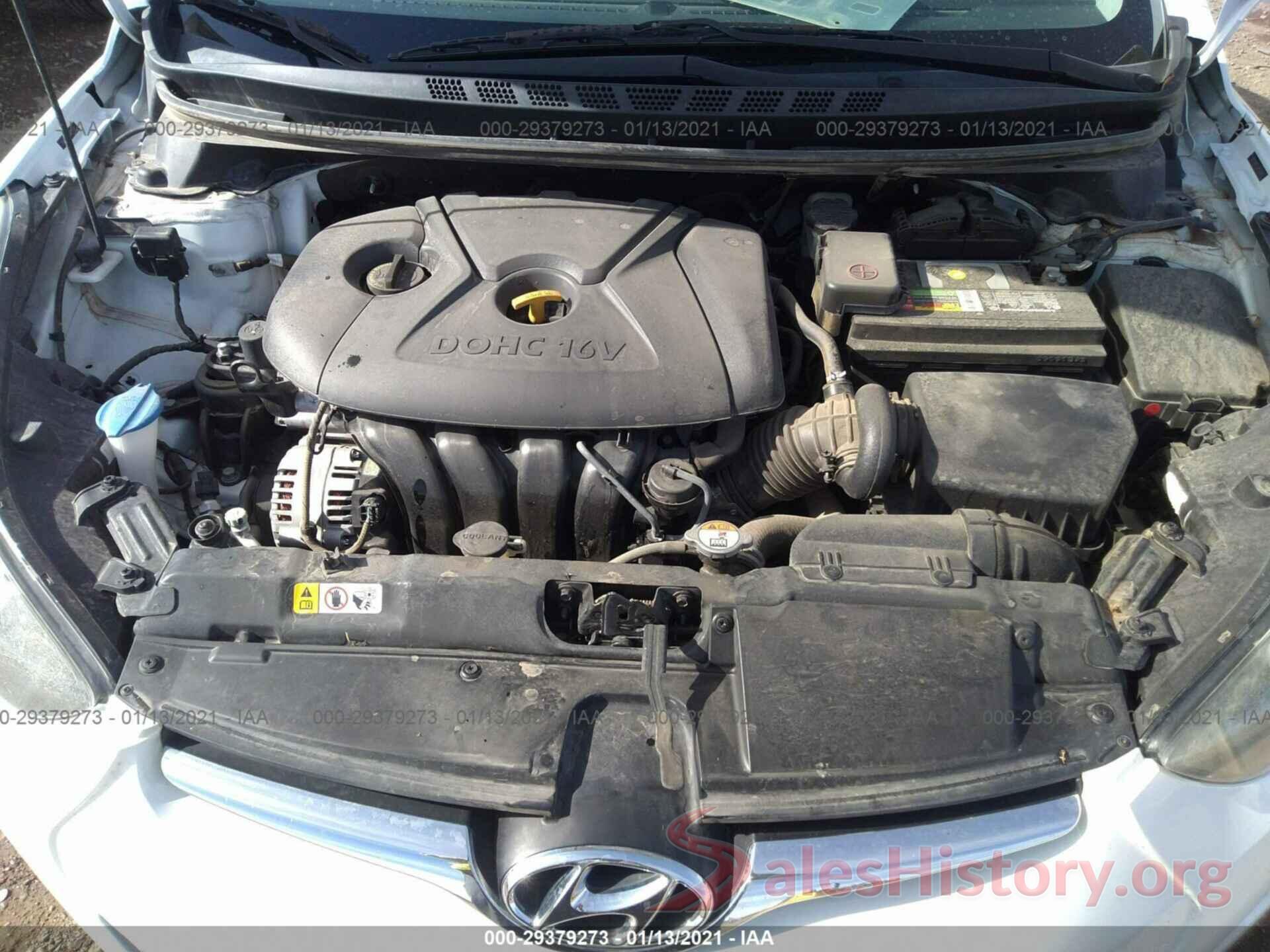 5NPDH4AE7GH734045 2016 HYUNDAI ELANTRA