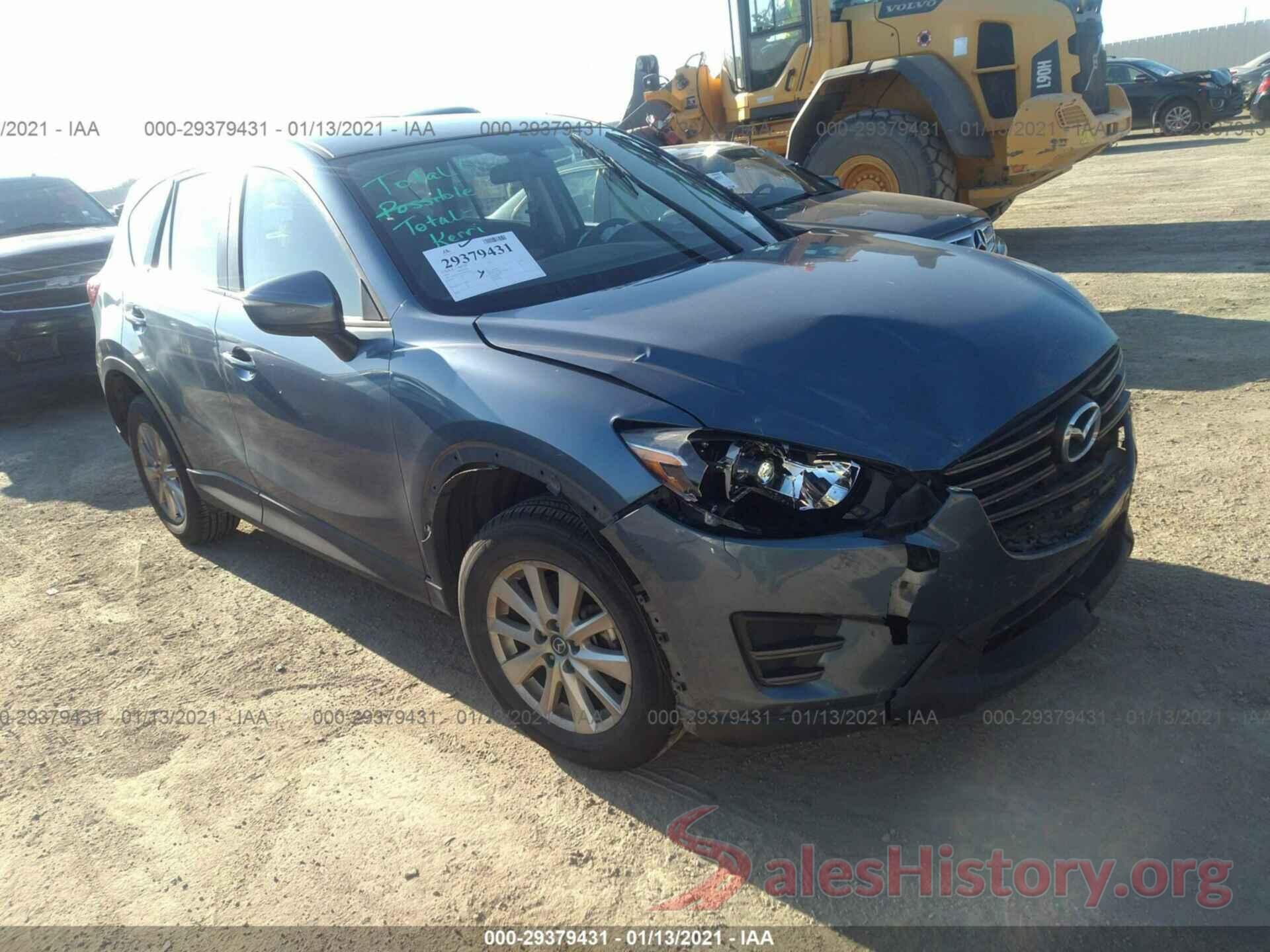 JM3KE4BYXG0671942 2016 MAZDA CX-5