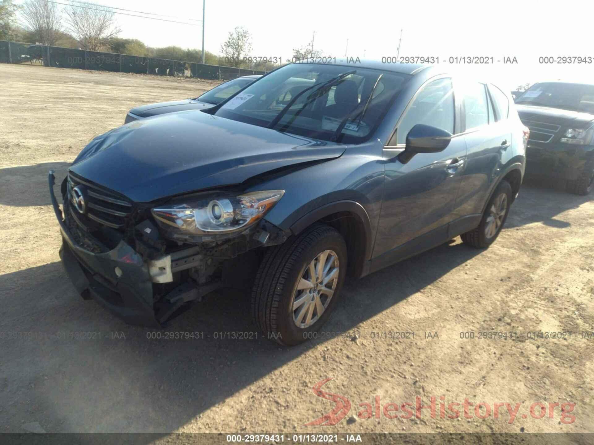 JM3KE4BYXG0671942 2016 MAZDA CX-5