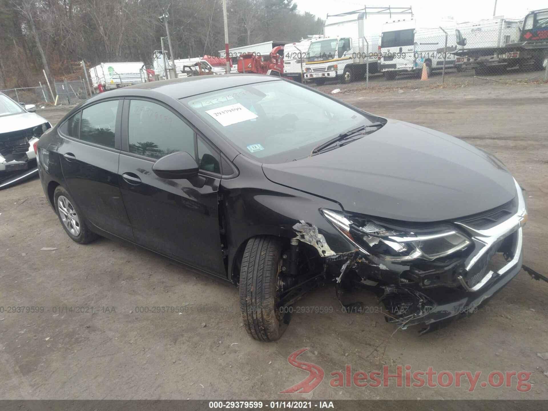 1G1BJ5SM2K7106245 2019 CHEVROLET CRUZE