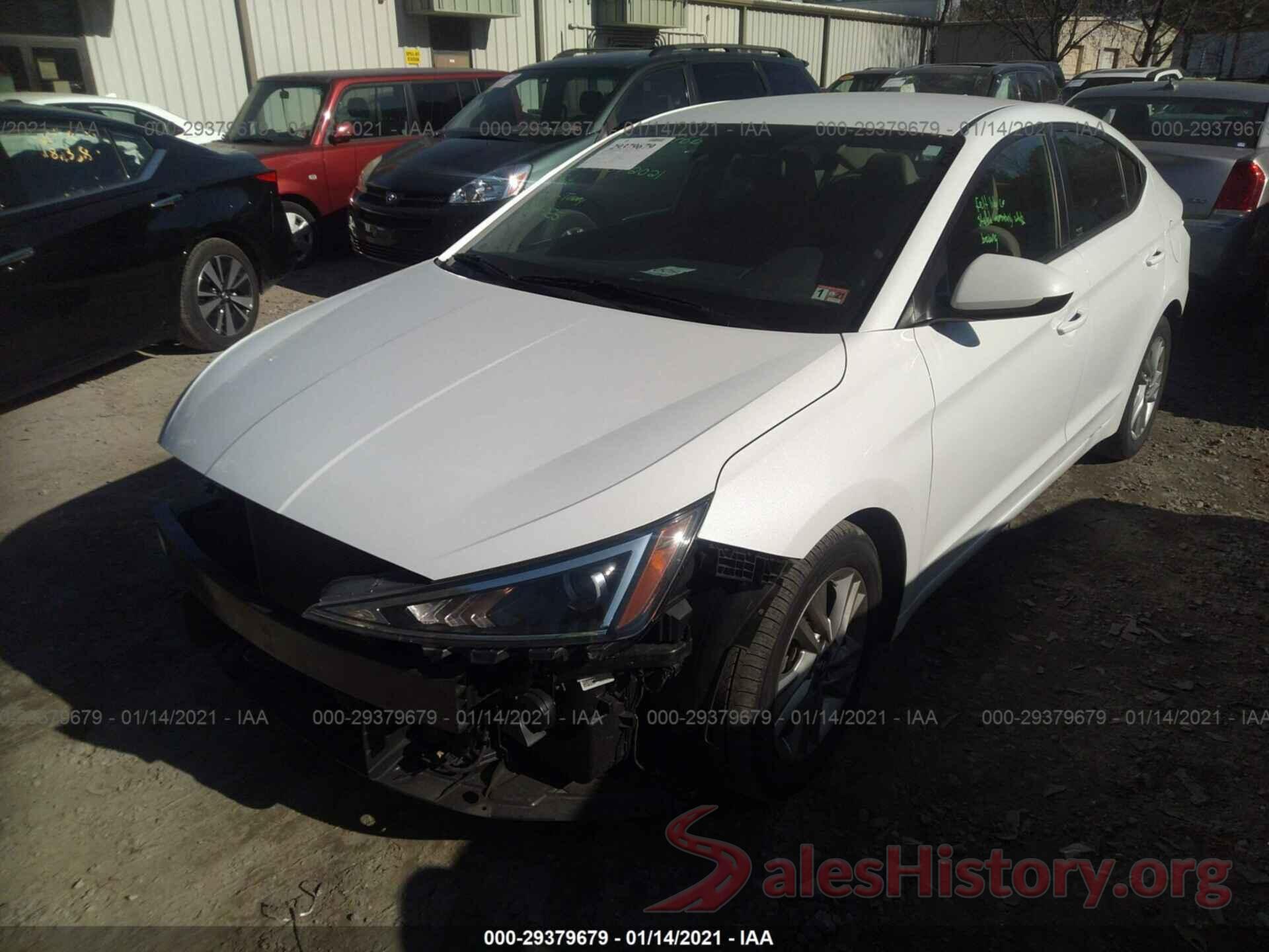 5NPD84LF5LH570701 2020 HYUNDAI ELANTRA