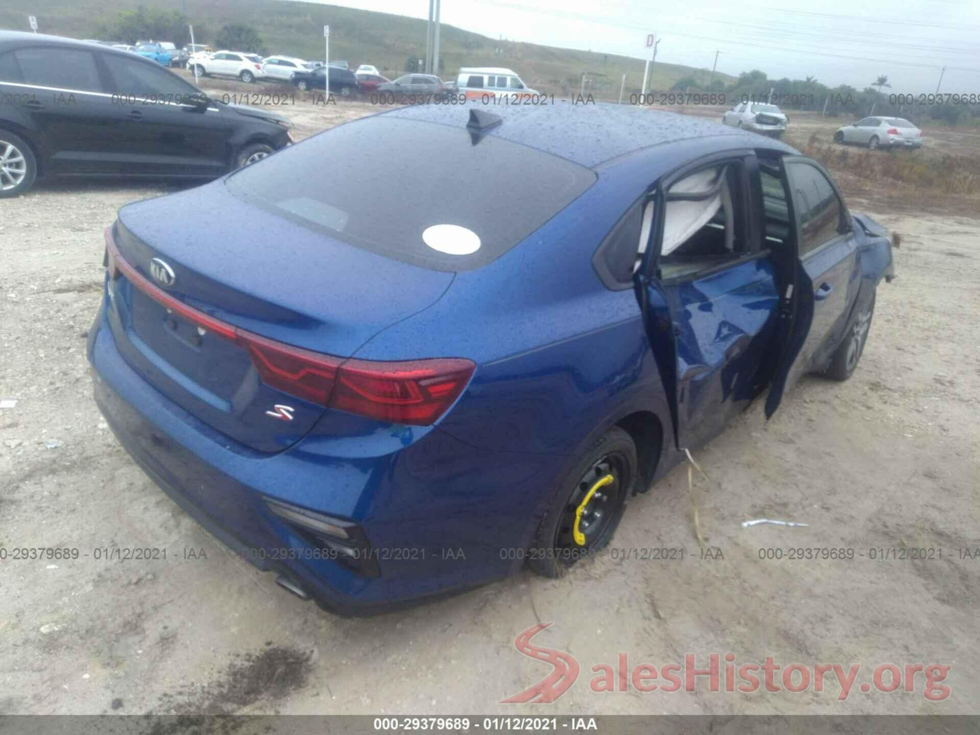 3KPF34AD1KE040933 2019 KIA FORTE