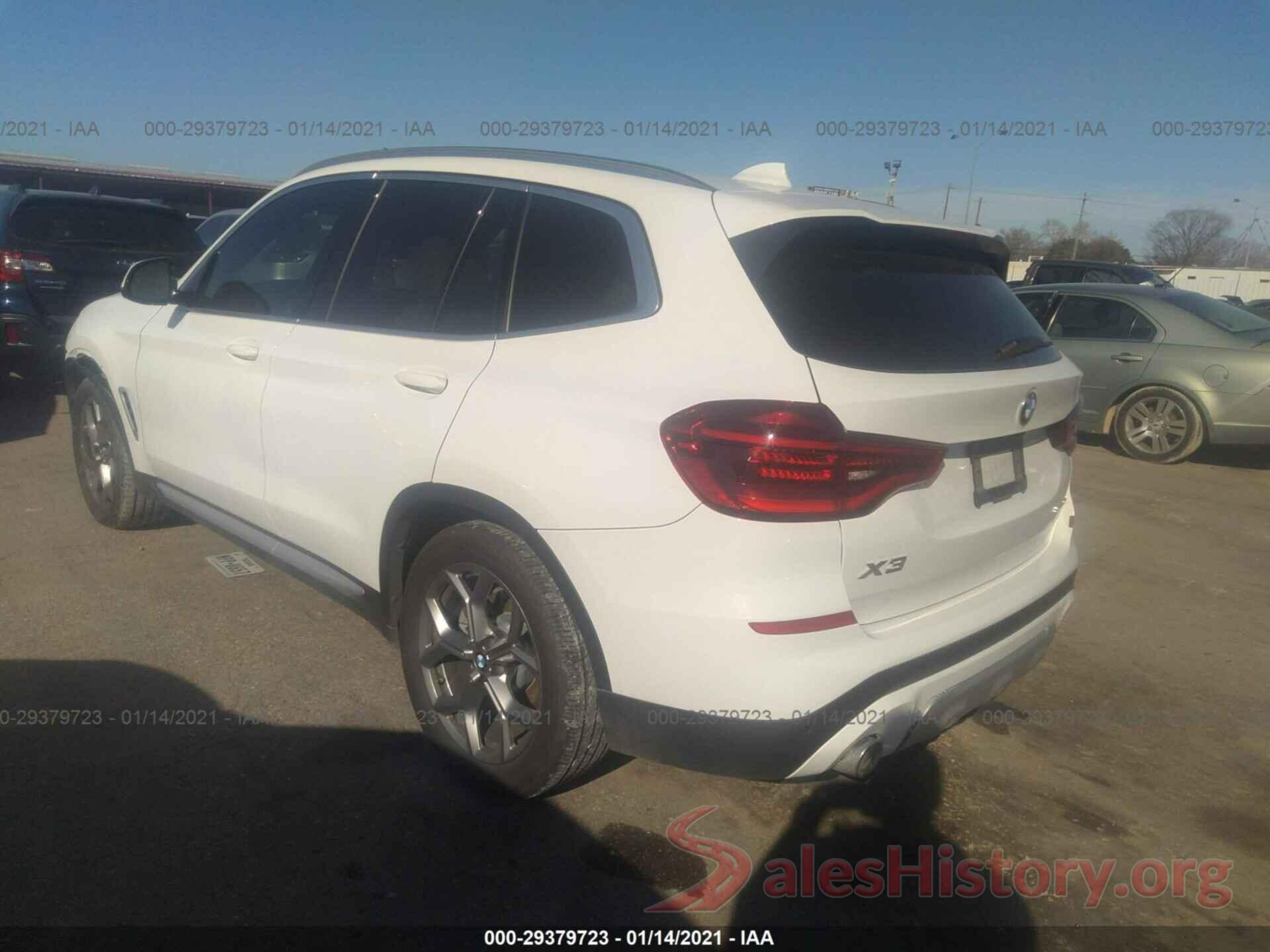 5UXTY3C09LLU70287 2020 BMW X3