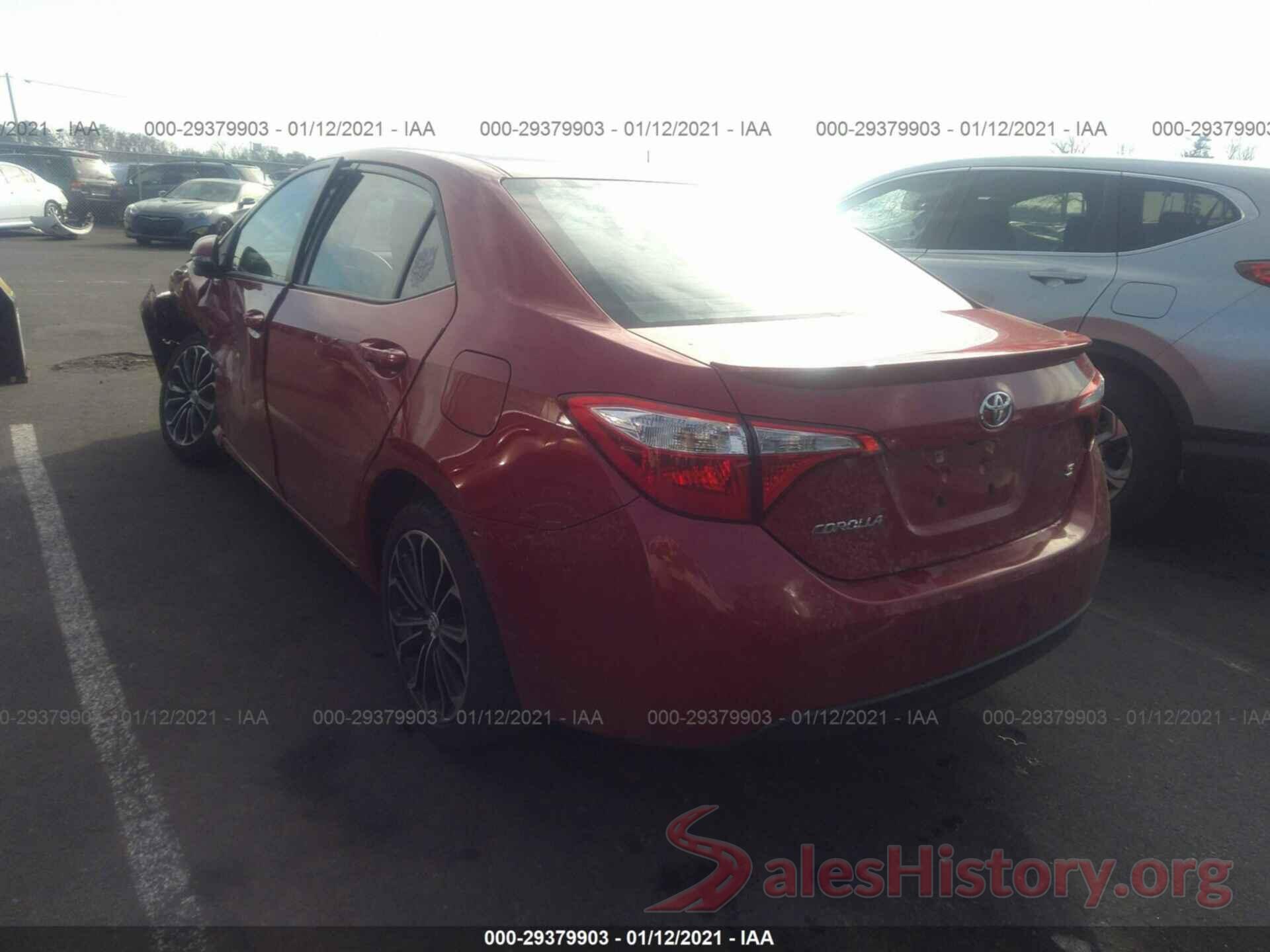 2T1BURHE8GC532453 2016 TOYOTA COROLLA