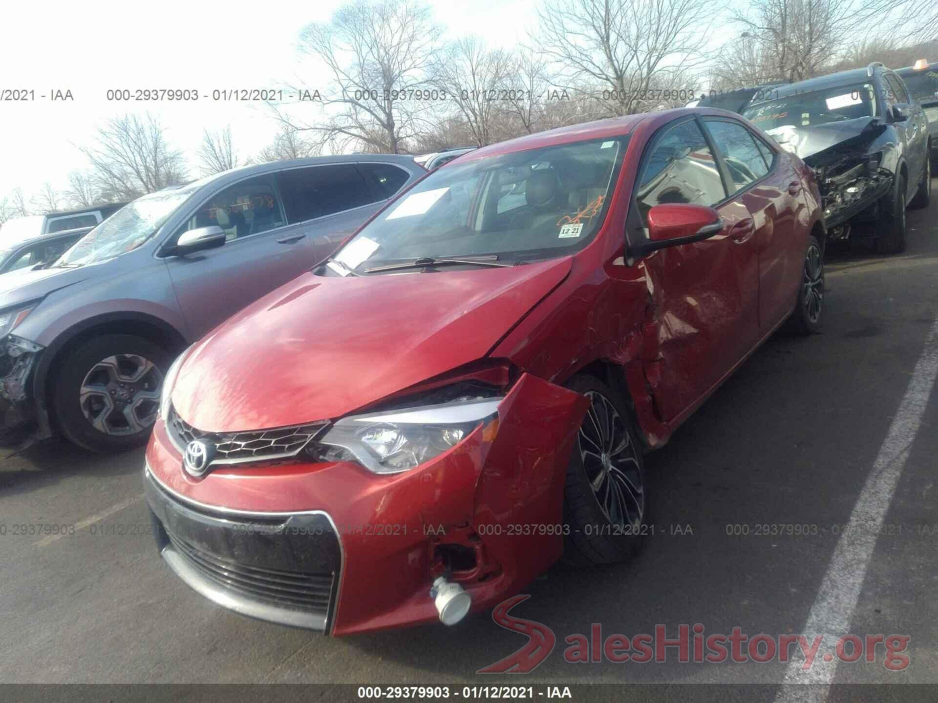 2T1BURHE8GC532453 2016 TOYOTA COROLLA