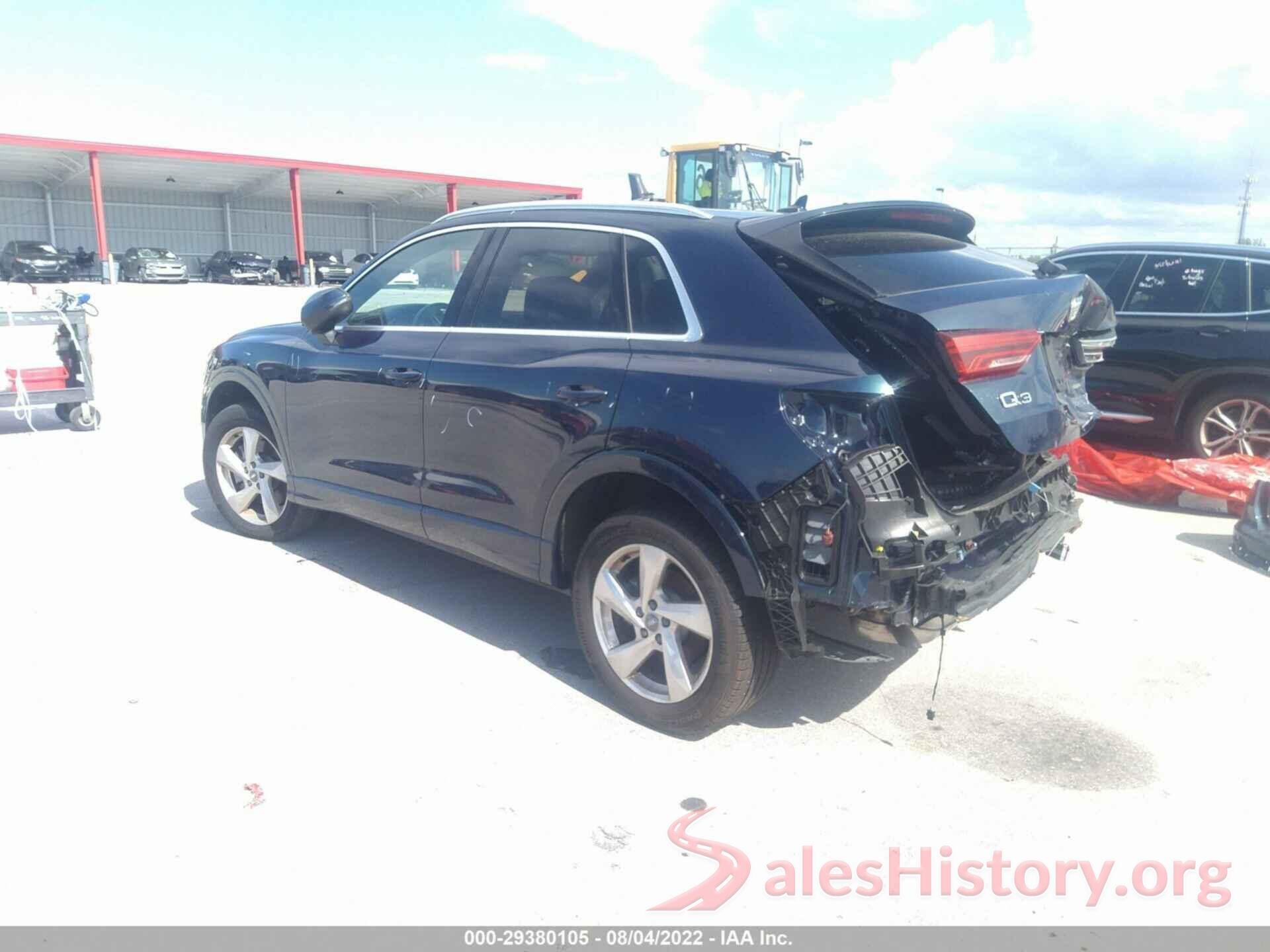 WA1AECF30L1022761 2020 AUDI Q3