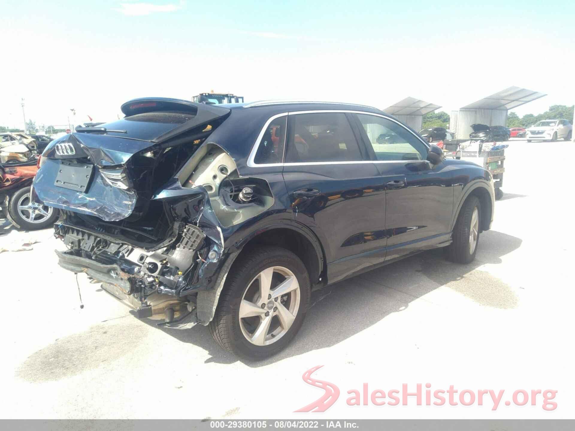 WA1AECF30L1022761 2020 AUDI Q3