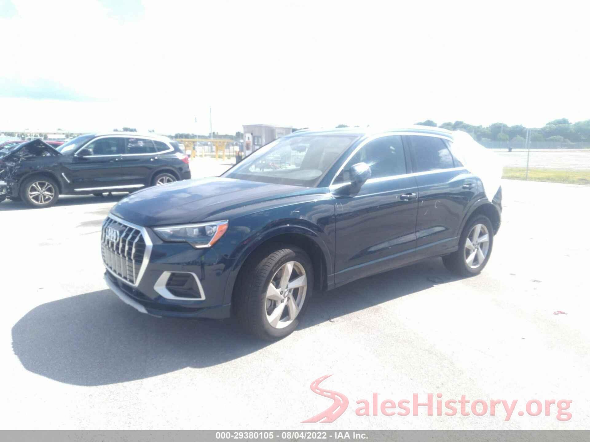 WA1AECF30L1022761 2020 AUDI Q3