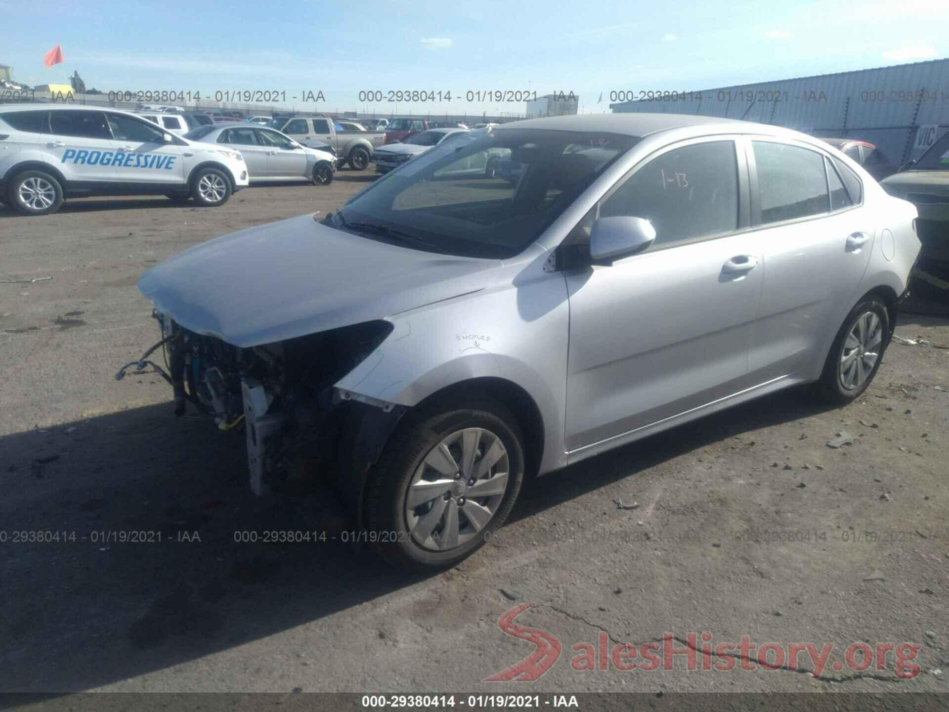 3KPA24AD0LE294051 2020 KIA RIO