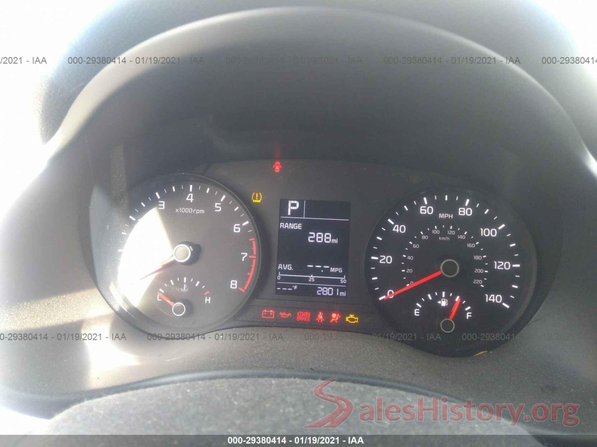 3KPA24AD0LE294051 2020 KIA RIO