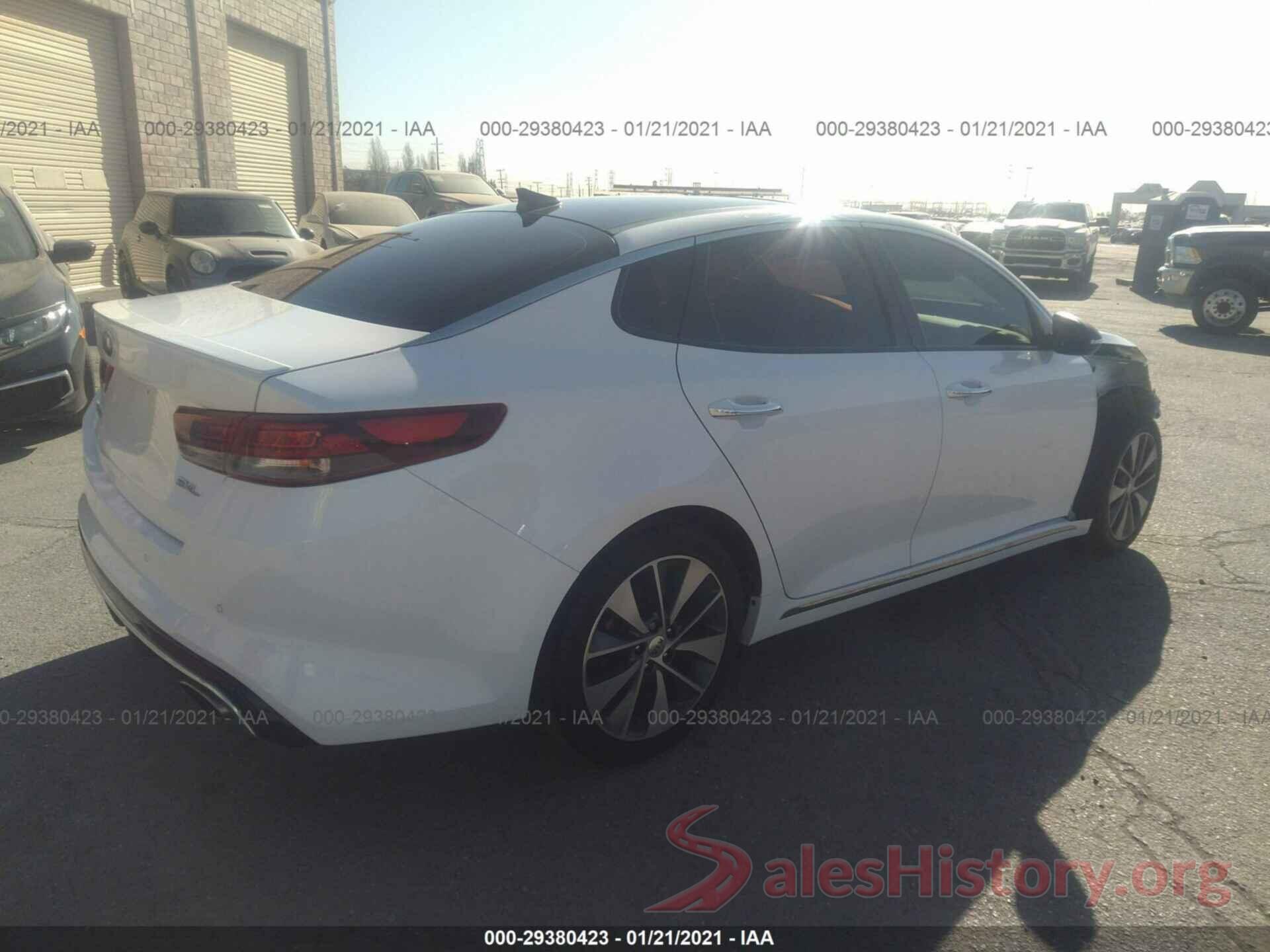 5XXGV4L25GG032505 2016 KIA OPTIMA