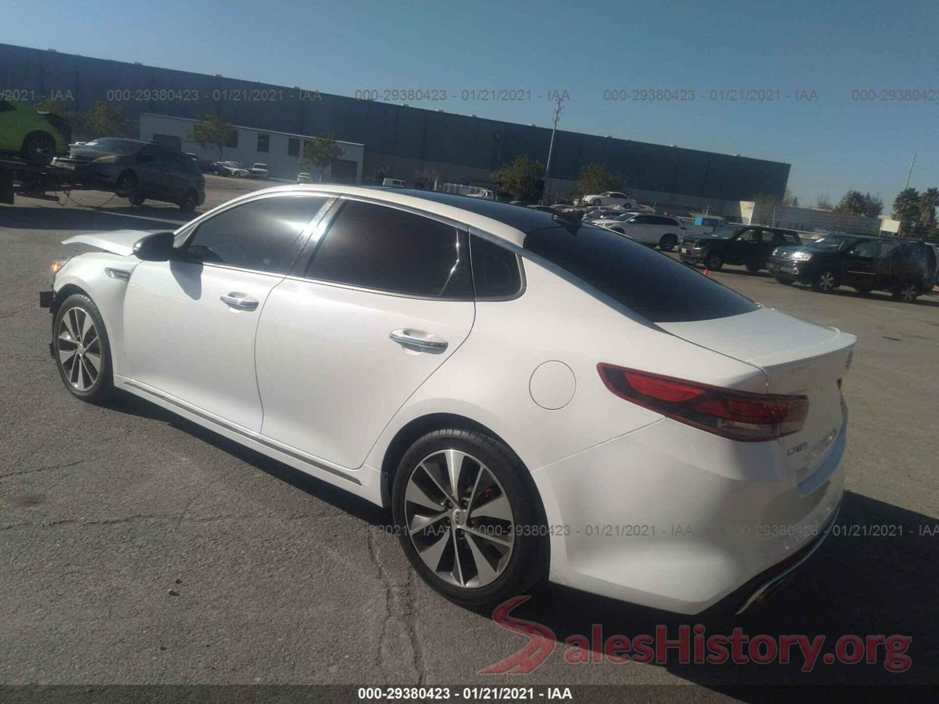 5XXGV4L25GG032505 2016 KIA OPTIMA