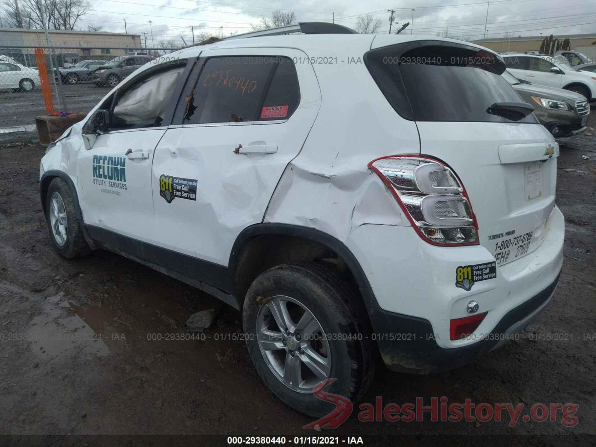 3GNCJPSB7KL217771 2019 CHEVROLET TRAX