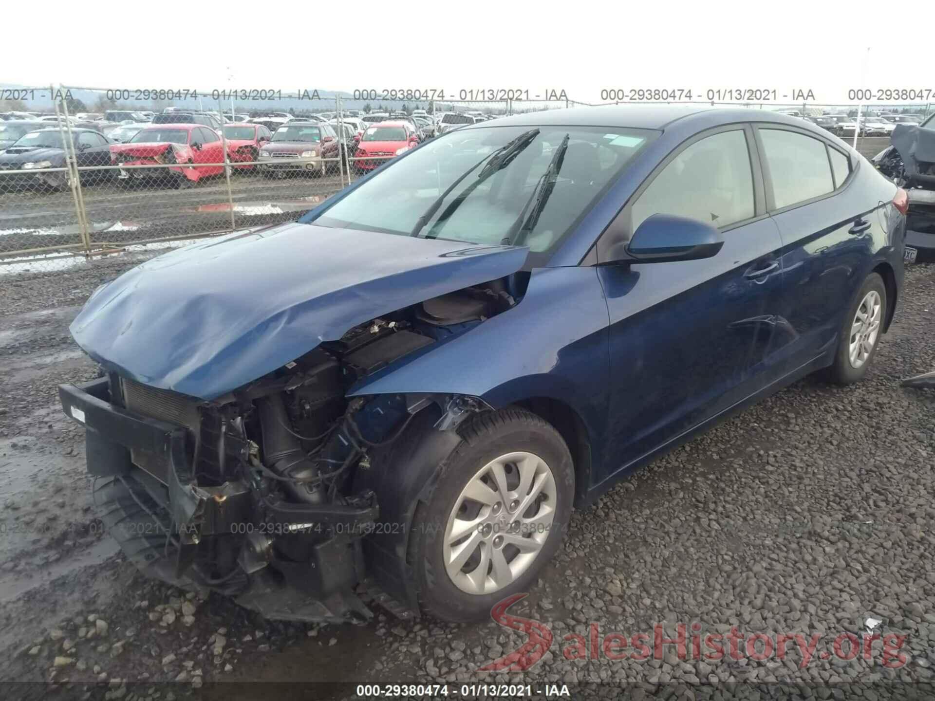 5NPD74LF3HH166693 2017 HYUNDAI ELANTRA