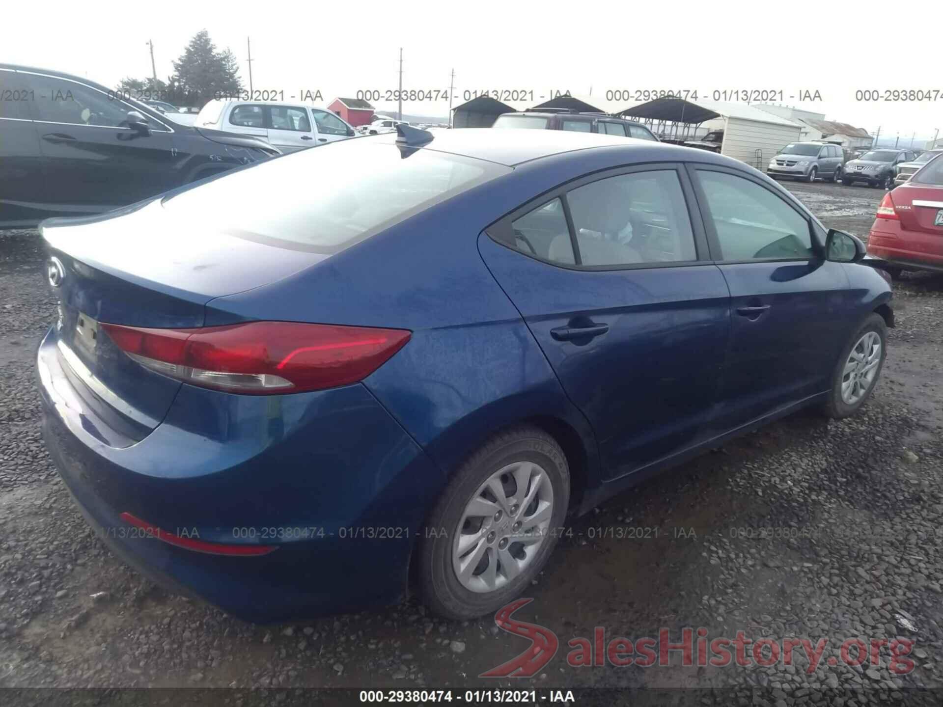 5NPD74LF3HH166693 2017 HYUNDAI ELANTRA